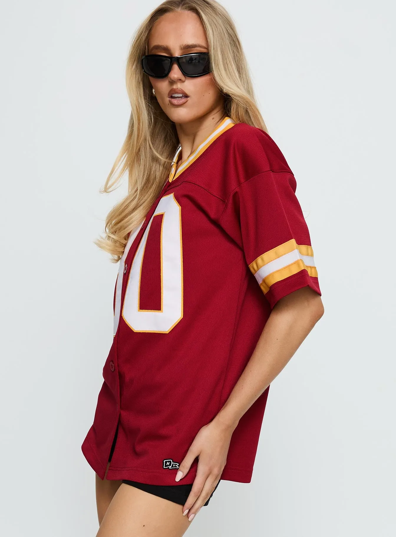 USC Football Button Down Jersey Cardinal sold by Princess Polly product image thumbnail 4