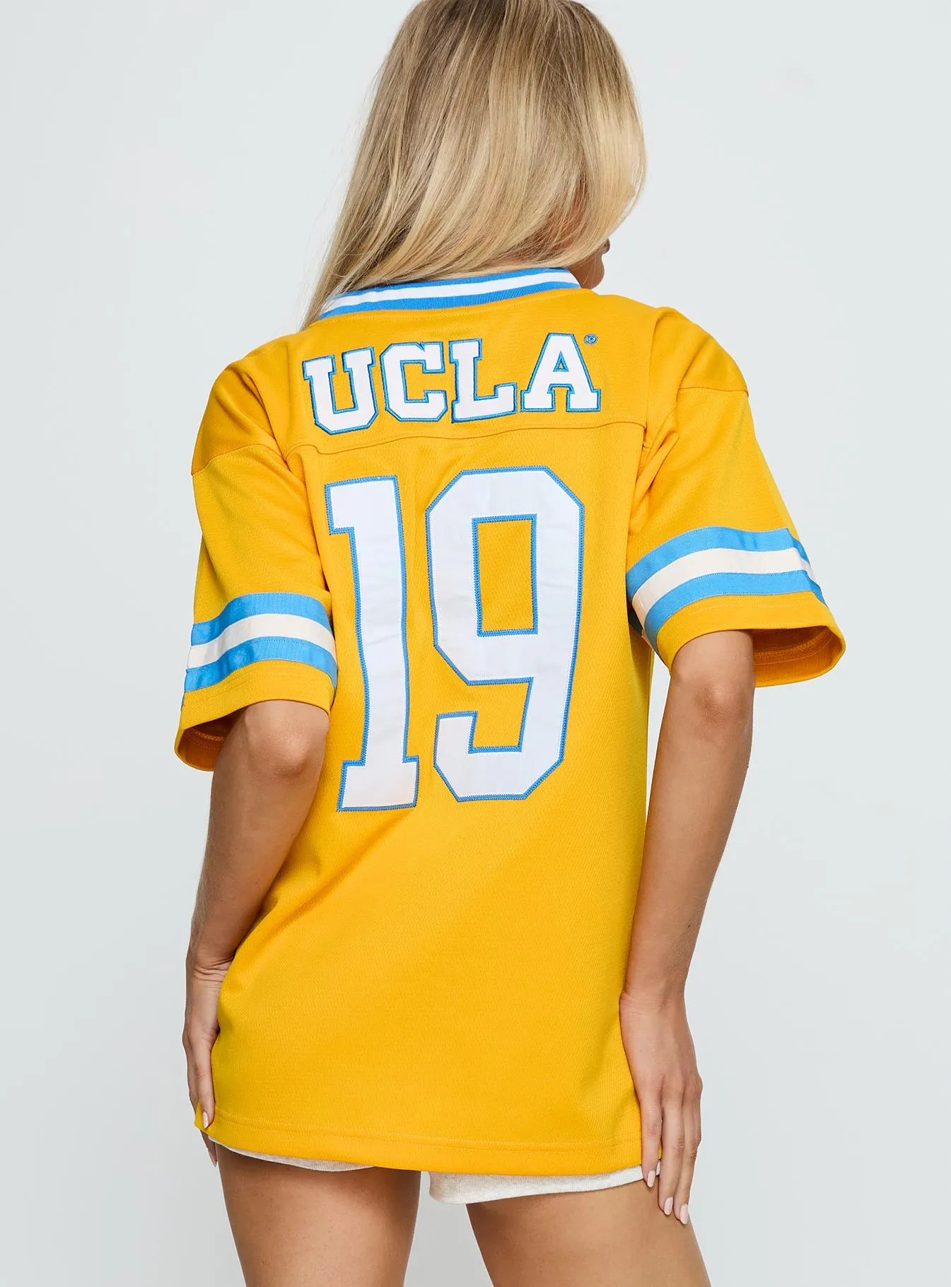 UCLA Football Button Down Jersey Gold sold by Princess Polly product image thumbnail 5