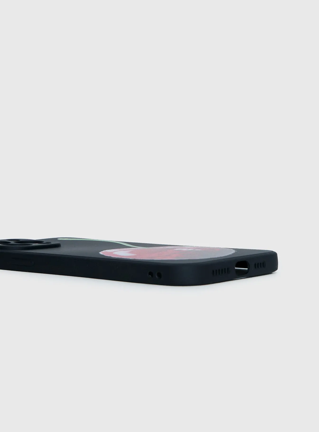 Earnestly iPhone Case Black / Cherry sold by Princess Polly product image thumbnail 3