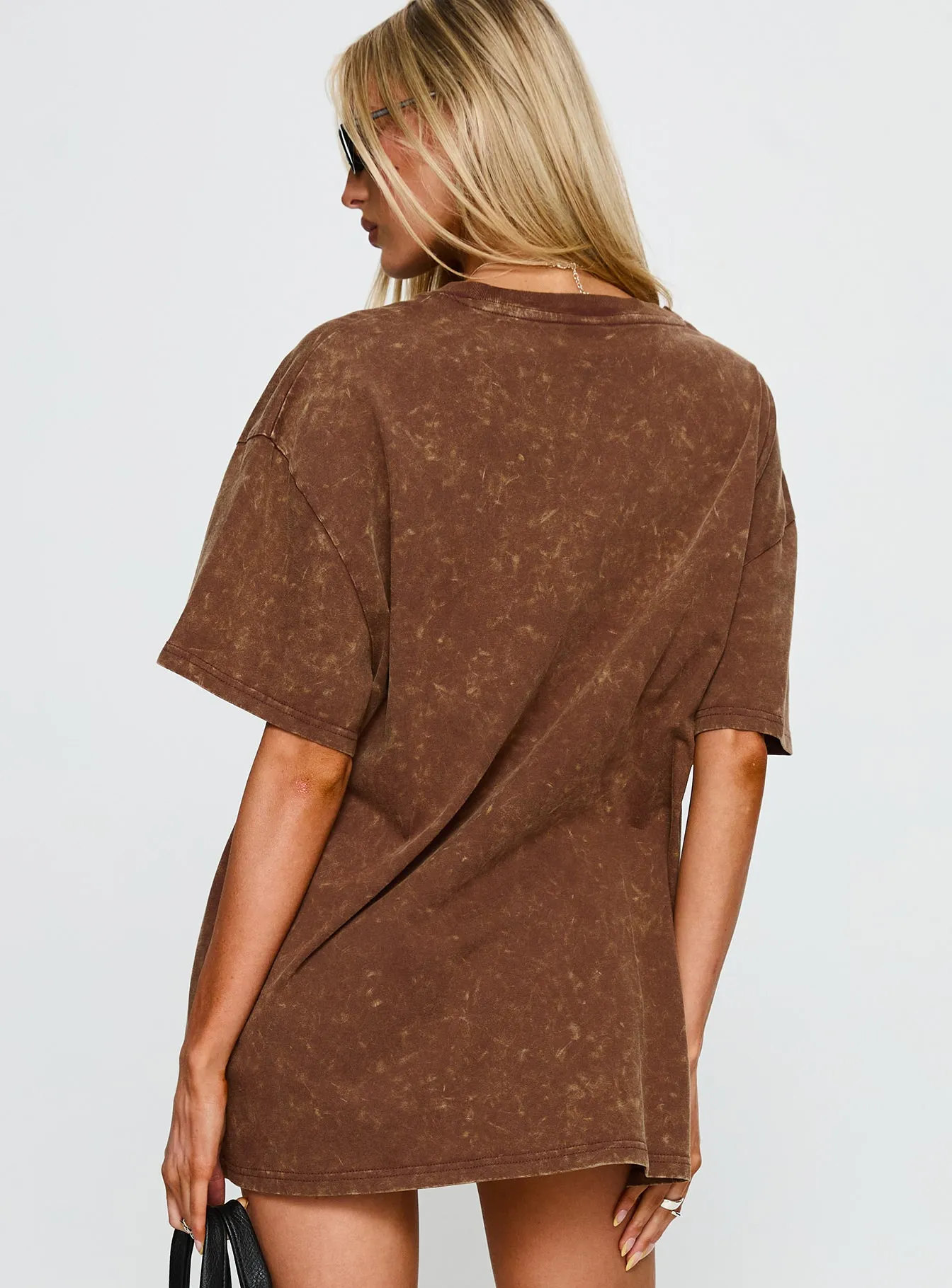 1970 Dodge Charger Oversied Graphic Top Brown sold by Princess Polly product image thumbnail 5