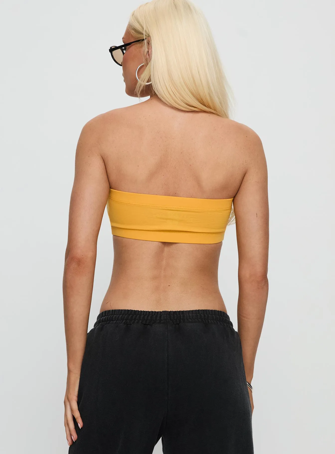 UC San Diego Bandeau Top Gold sold by Princess Polly product image thumbnail 4