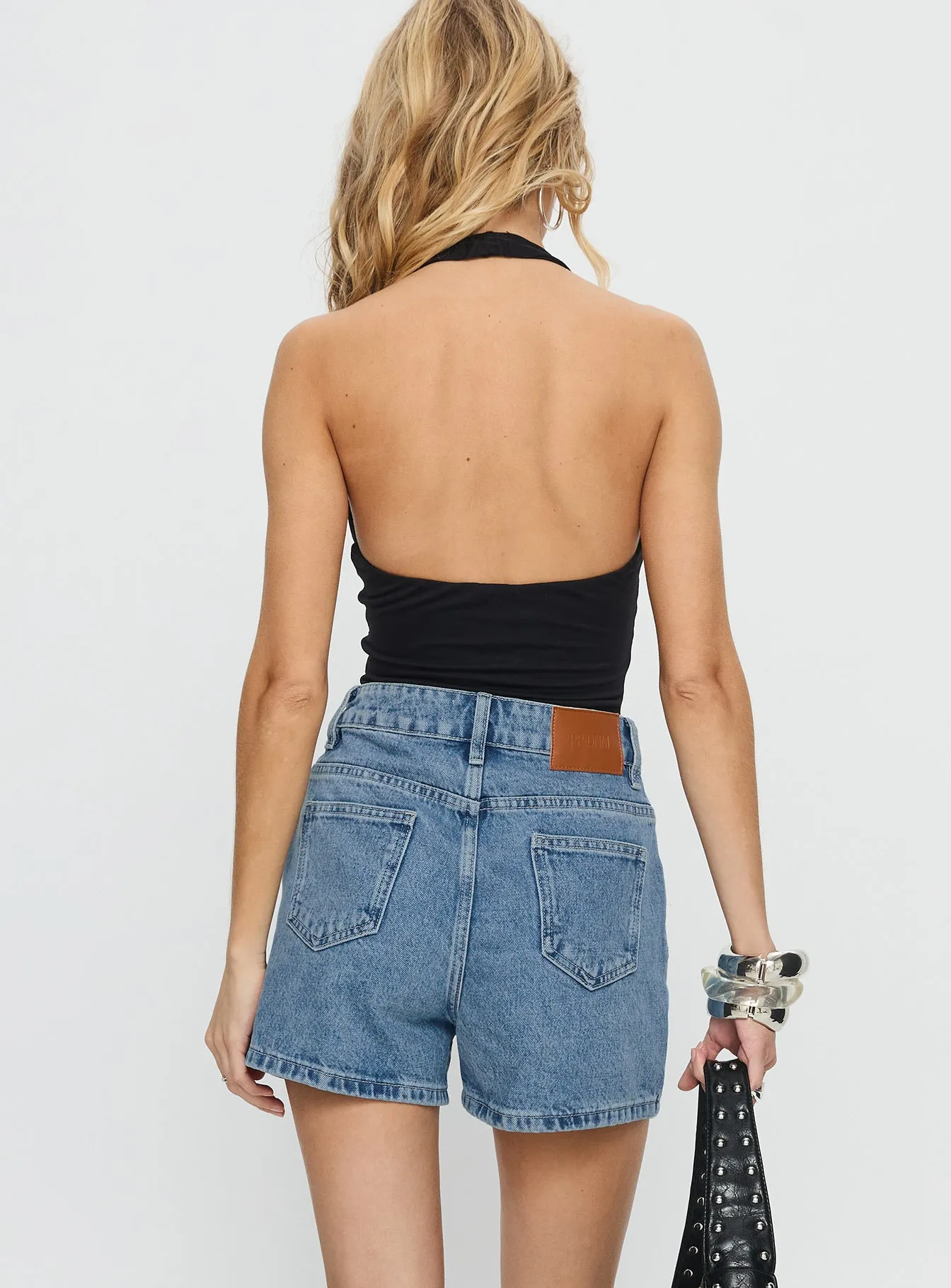 Tropicana Shorts Denim Tall sold by Princess Polly product image thumbnail 5