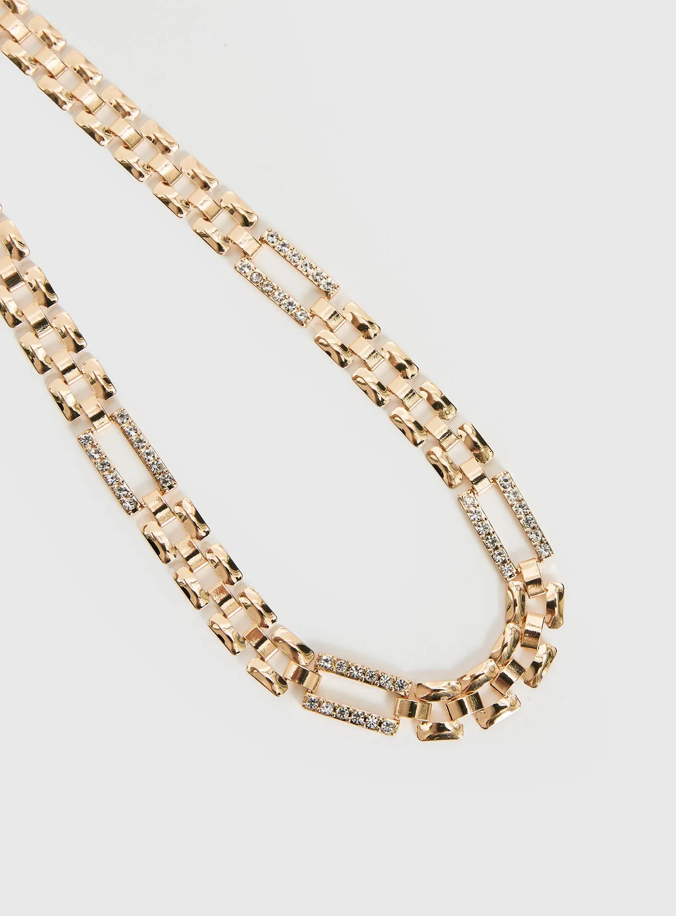 Ellesandra Necklace Gold sold by Princess Polly product image thumbnail 3