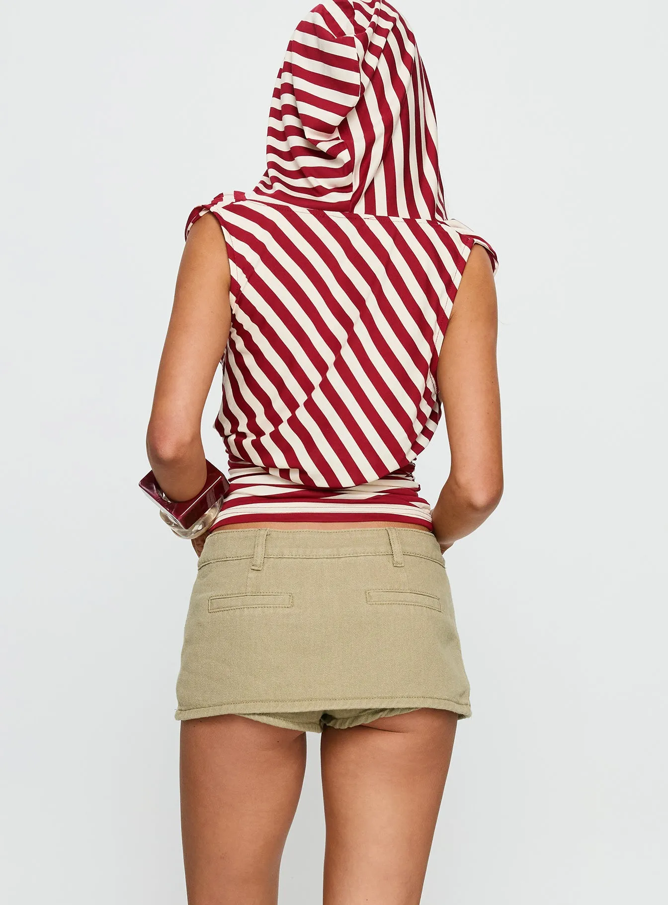 Rhode Mini Skort Tan sold by Princess Polly product image thumbnail 5