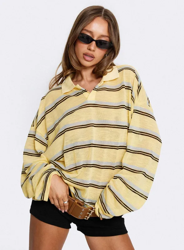 Rebels Jersey Honey Stripe sold by Princess Polly