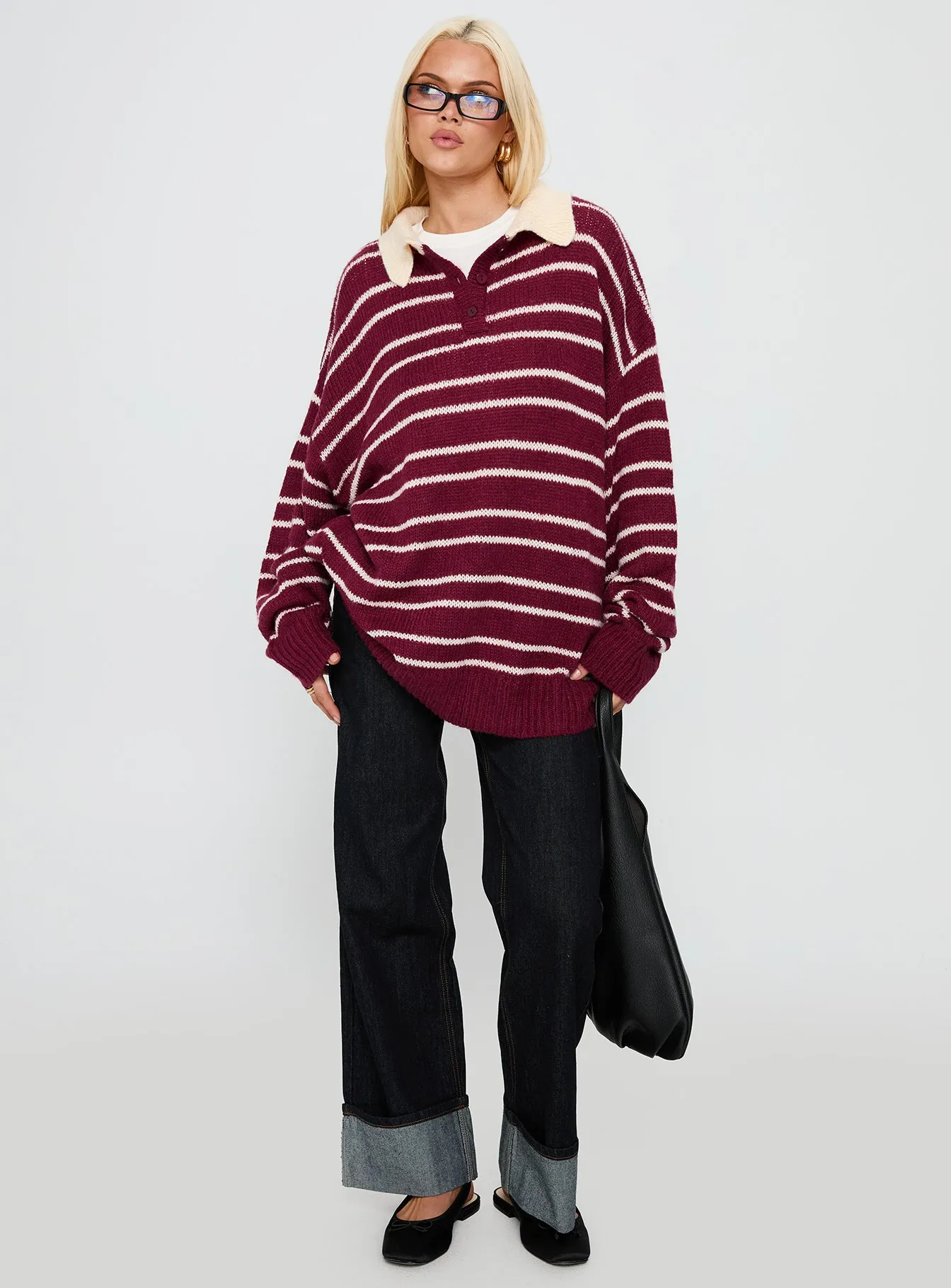 Rising Sun Jersey Crimson sold by Princess Polly product image thumbnail 3