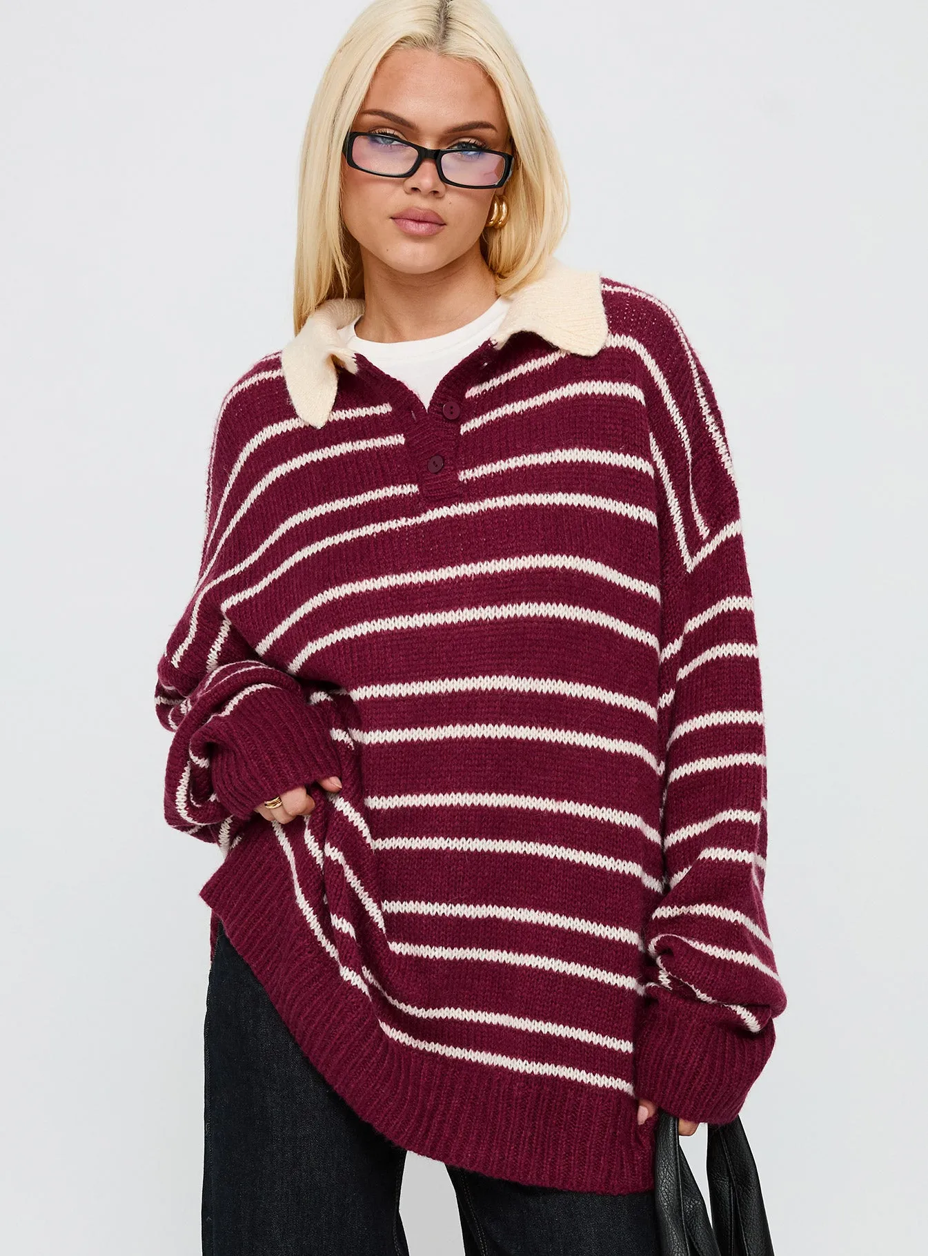 Rising Sun Jersey Crimson sold by Princess Polly product image thumbnail 2