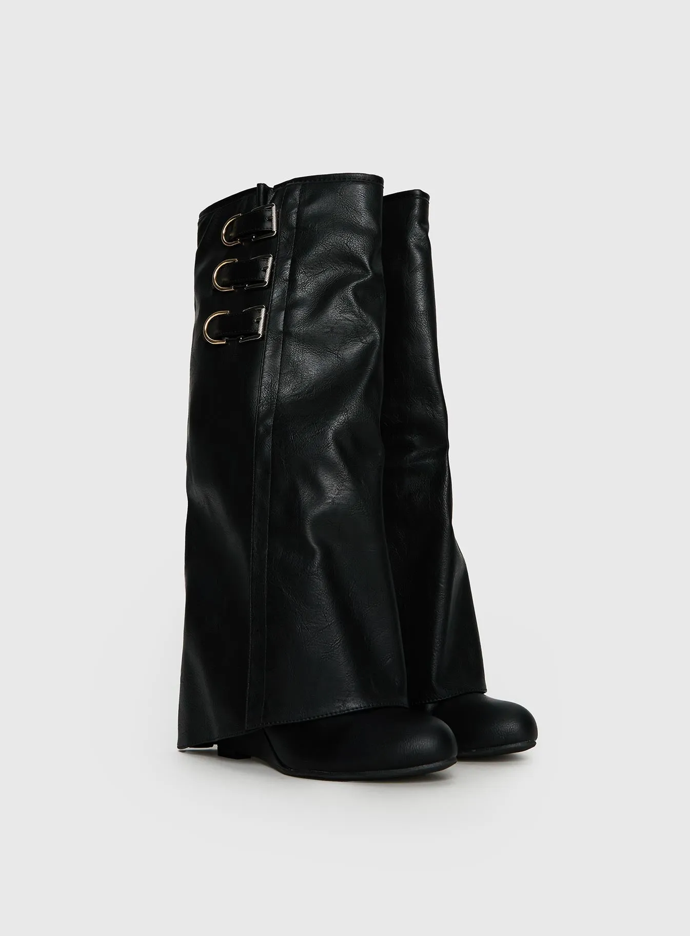 Ritz Knee High Boots Black sold by Princess Polly product image thumbnail 3