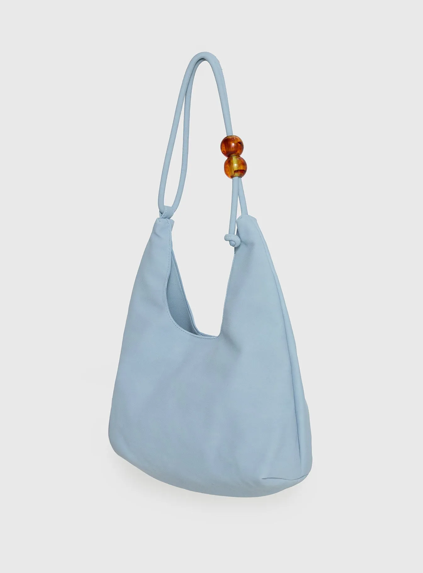 Cherie Faux Suede Shoulder Bag Blue sold by Princess Polly product image thumbnail 4