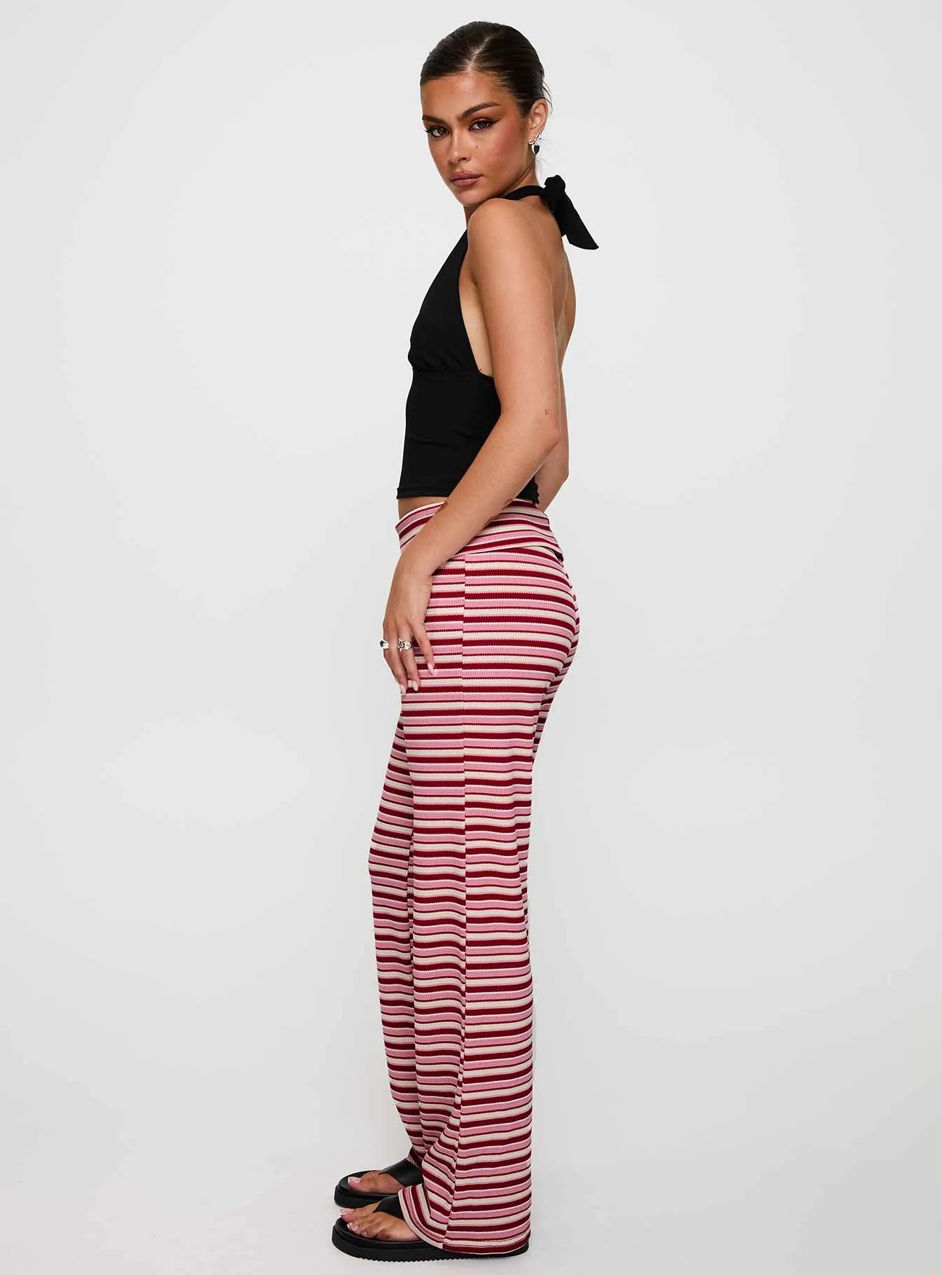 Dreamgirl Folded Pant Pink Multi sold by Princess Polly product image thumbnail 4