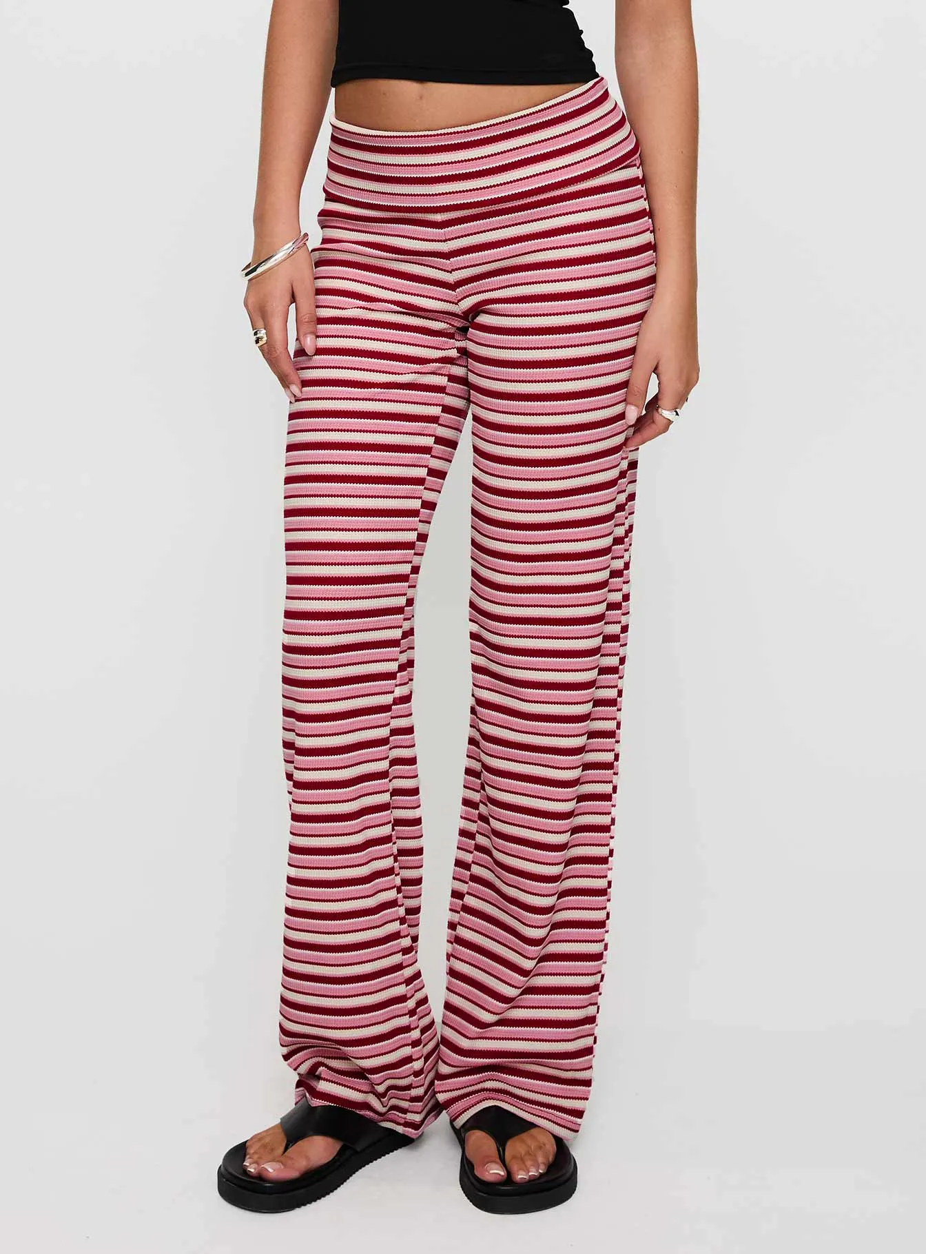 Dreamgirl Folded Pant Pink Multi sold by Princess Polly product image thumbnail 2