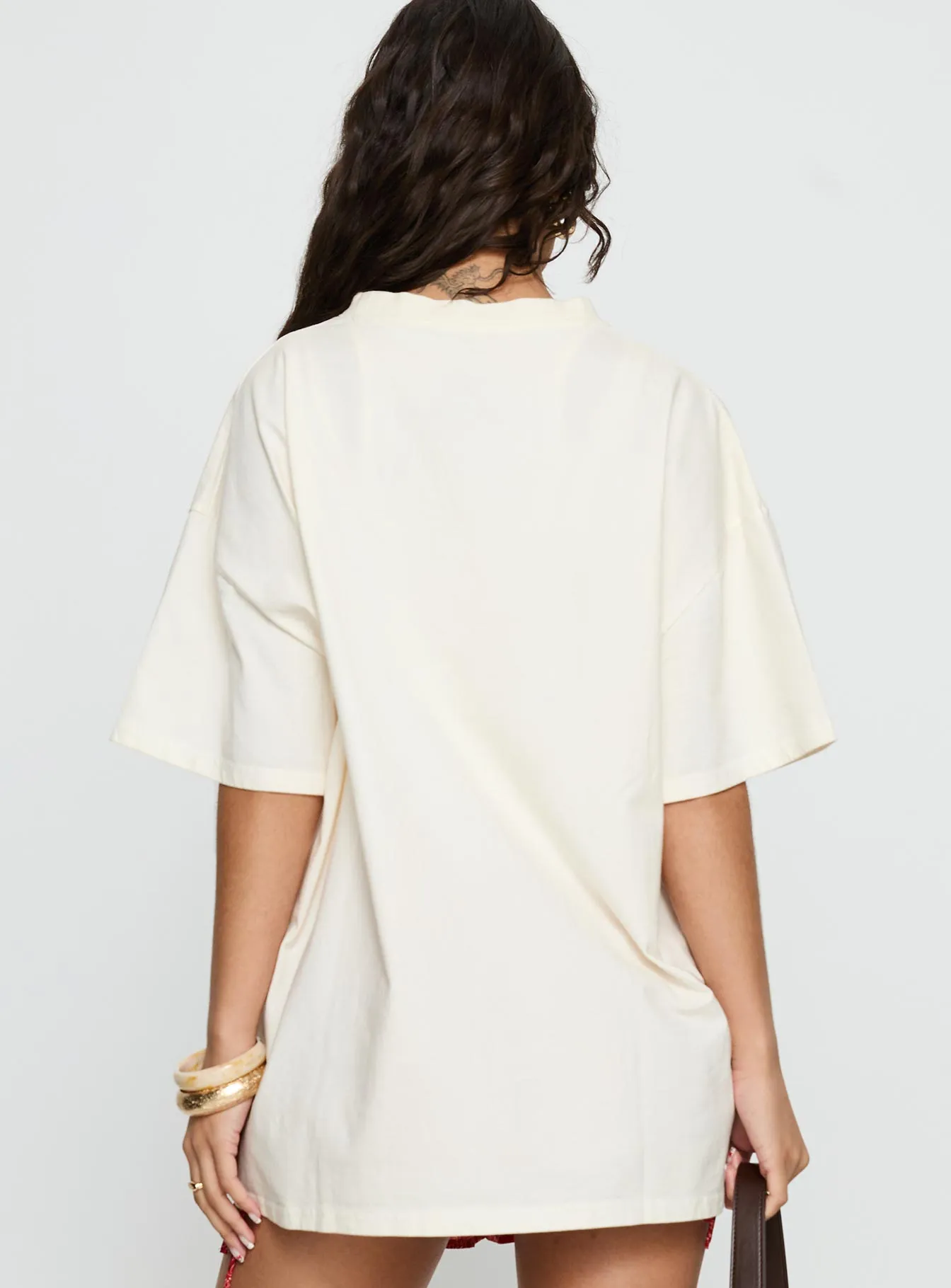 Colorado Springs Market Oversized Graphic Tee Cream sold by Princess Polly product image thumbnail 4