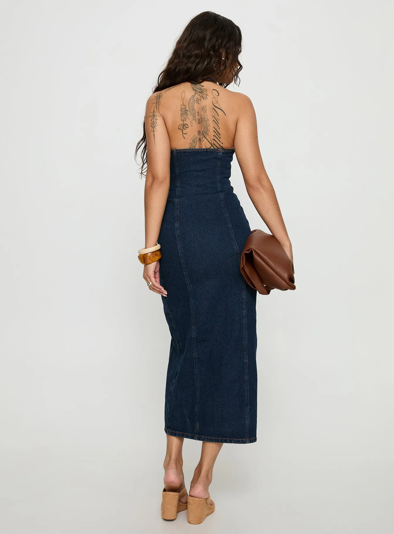 Kenny Maxi Dress Indigo sold by Princess Polly product image thumbnail 5