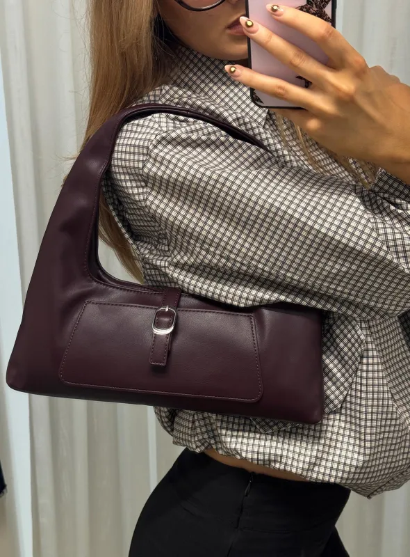 Who Told You Shoulder Bag Red sold by Princess Polly