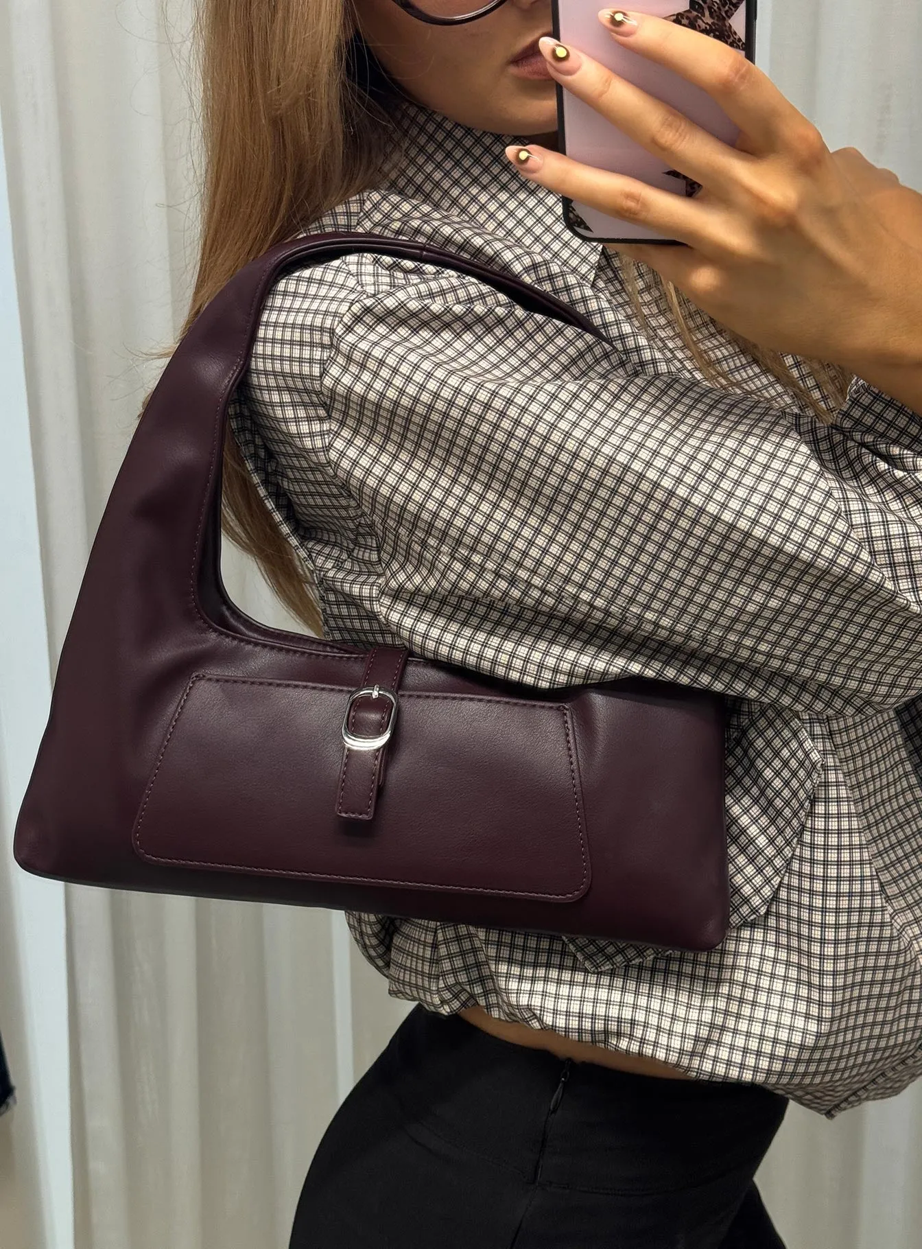 Who Told You Shoulder Bag Red sold by Princess Polly