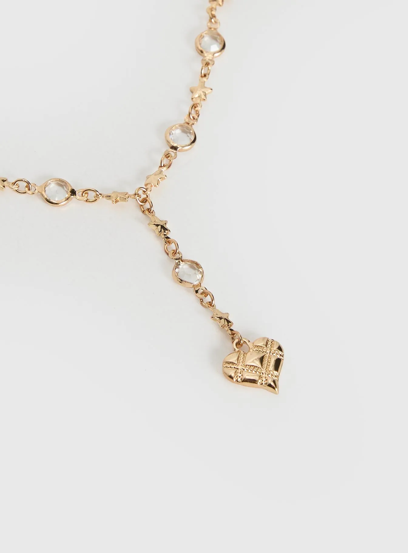 Daniele Y Necklace Gold sold by Princess Polly product image thumbnail 3