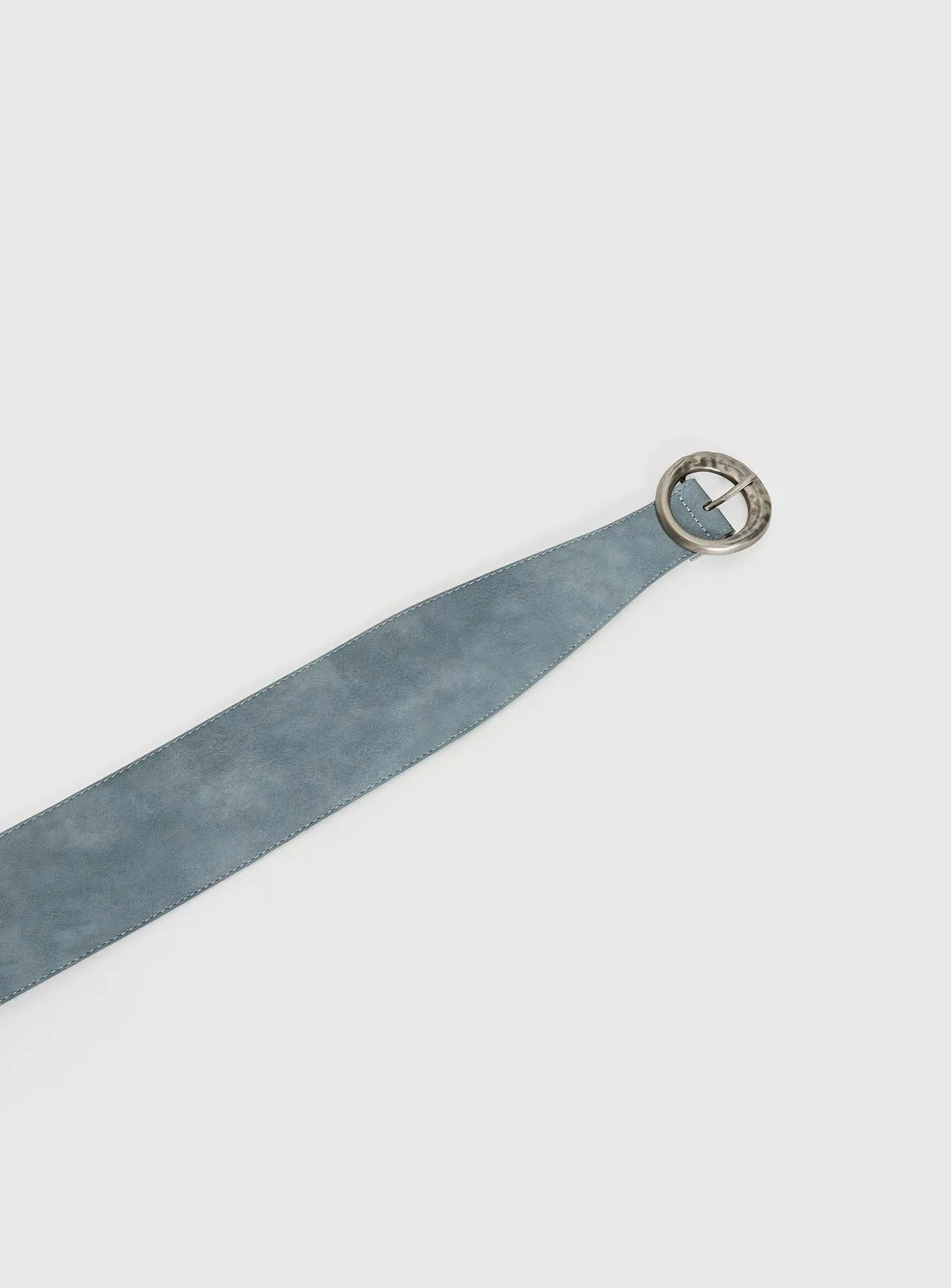 Orelia Faux Leather Statement Belt Blue sold by Princess Polly product image thumbnail 3