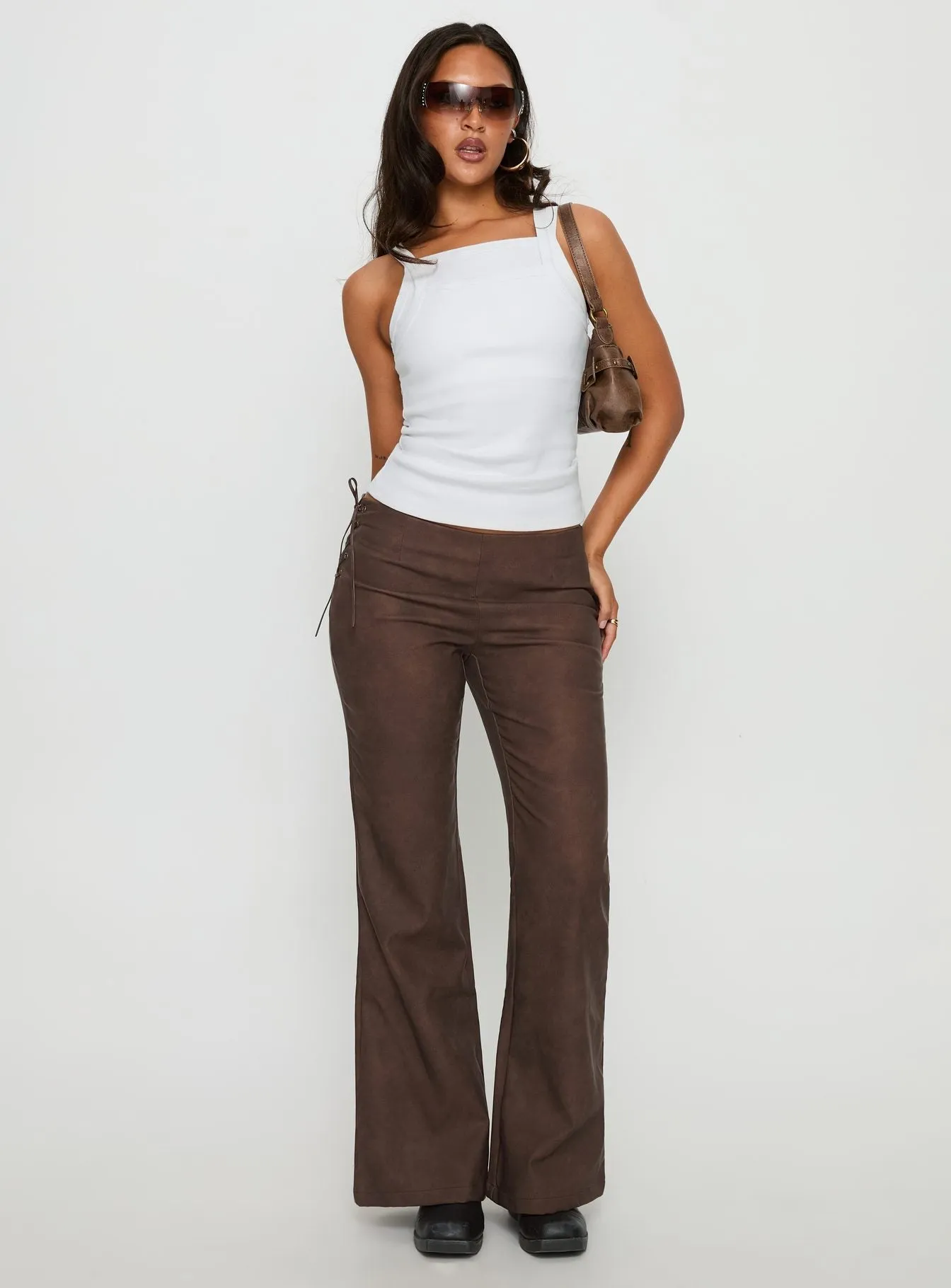 Aglaia Layered Cami Top White sold by Princess Polly product image thumbnail 3