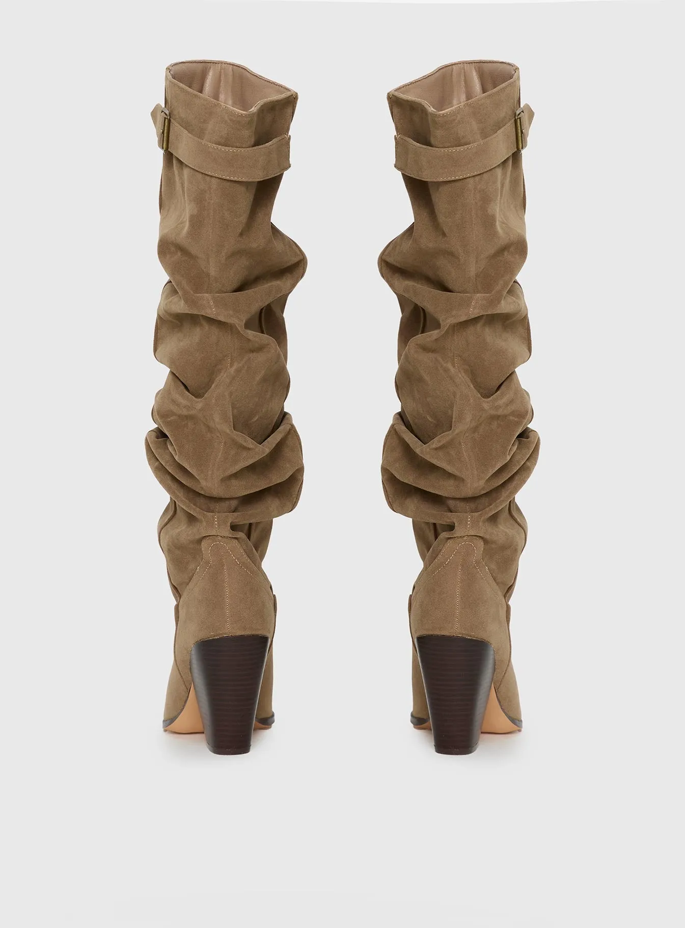Jumping Boots Khaki sold by Princess Polly product image thumbnail 5