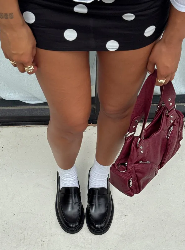 Windsor Smith Yearn Loafers Black sold by Princess Polly