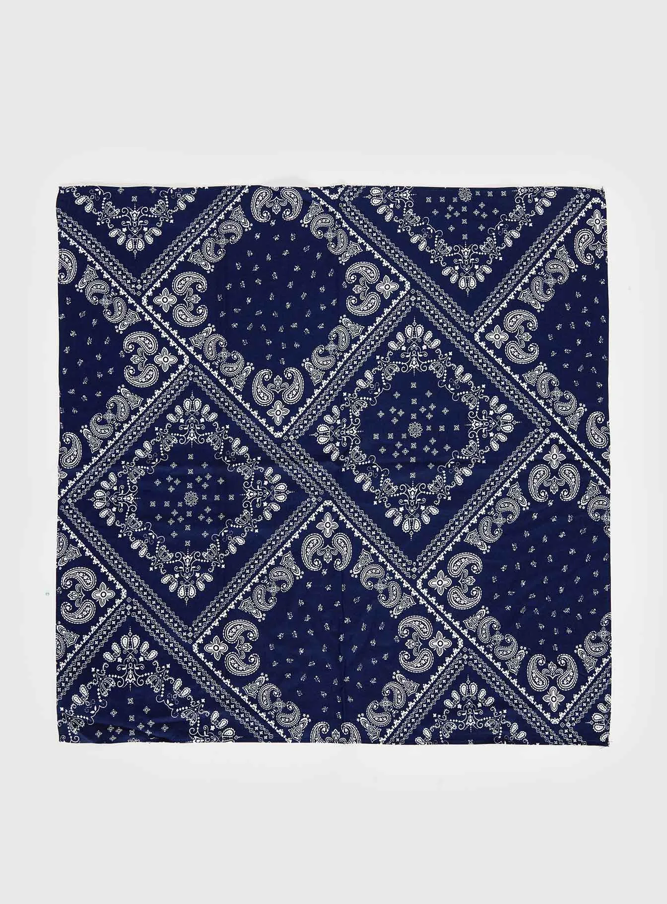 Bonbon Scarf Navy Paisley sold by Princess Polly product image thumbnail 2