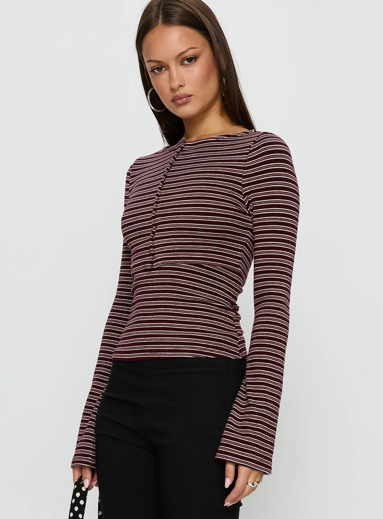 Spence Layered Top Multi Stripe sold by Princess Polly product image thumbnail 4