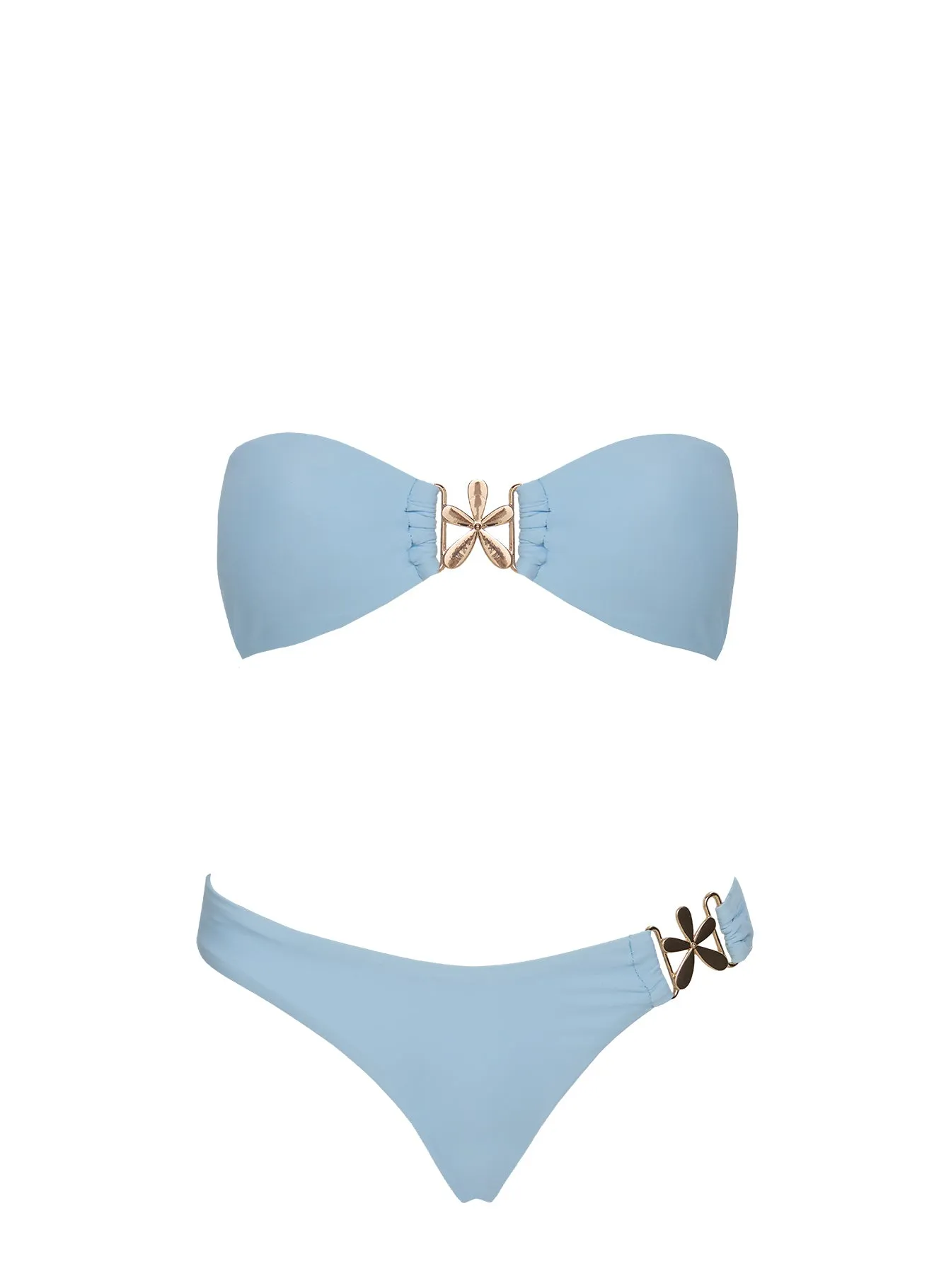 Kingfisher Hardware High Side Bikini Bottom Blue sold by Princess Polly product image thumbnail 4