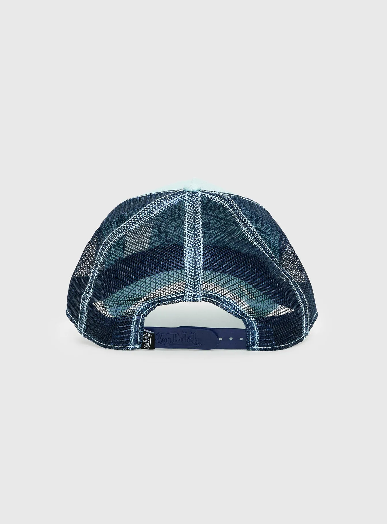 Von Dutch Staple Trucker Hat Blue sold by Princess Polly product image thumbnail 4