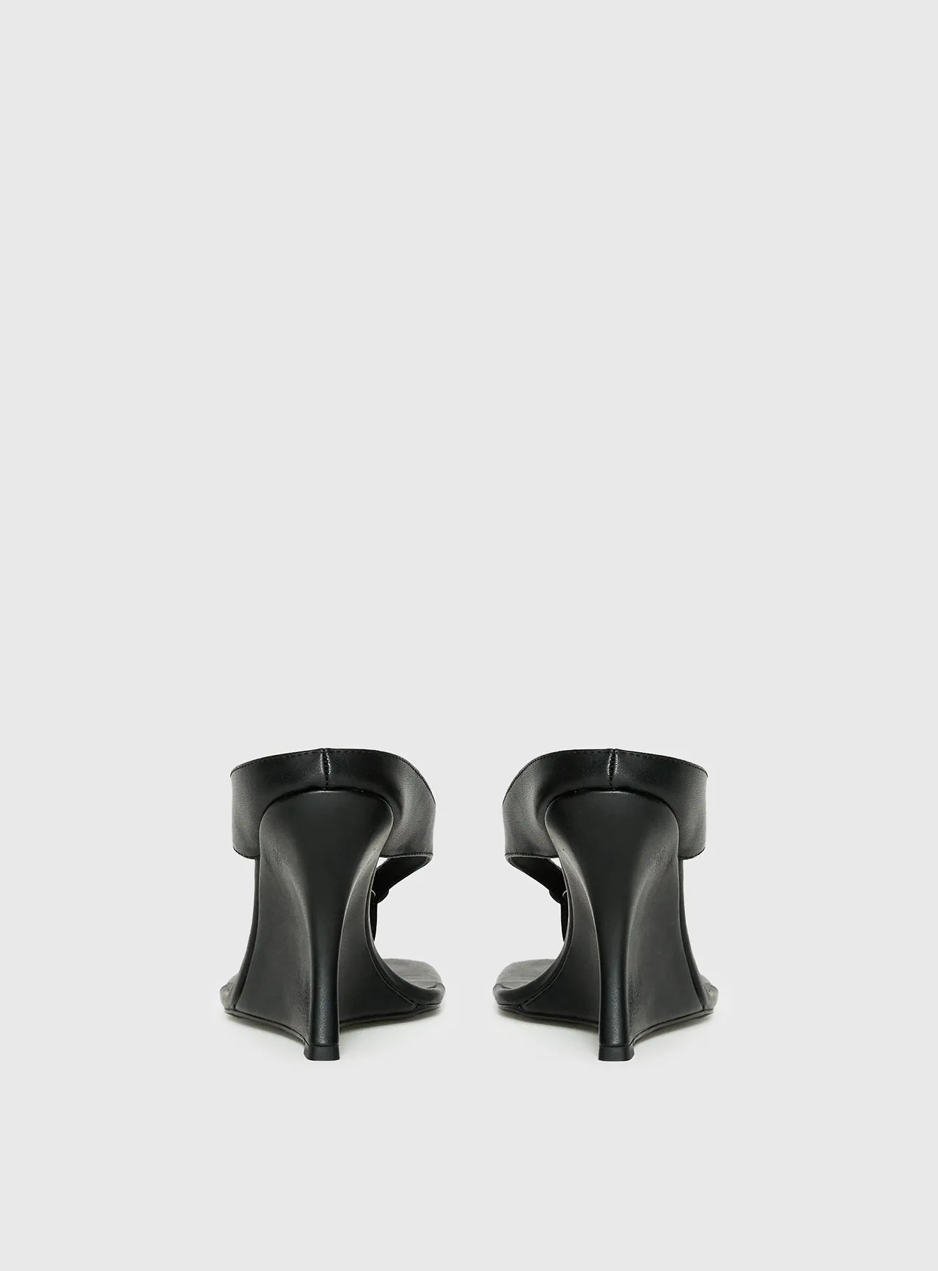 Two Summers Wedge Heels Black sold by Princess Polly product image thumbnail 5