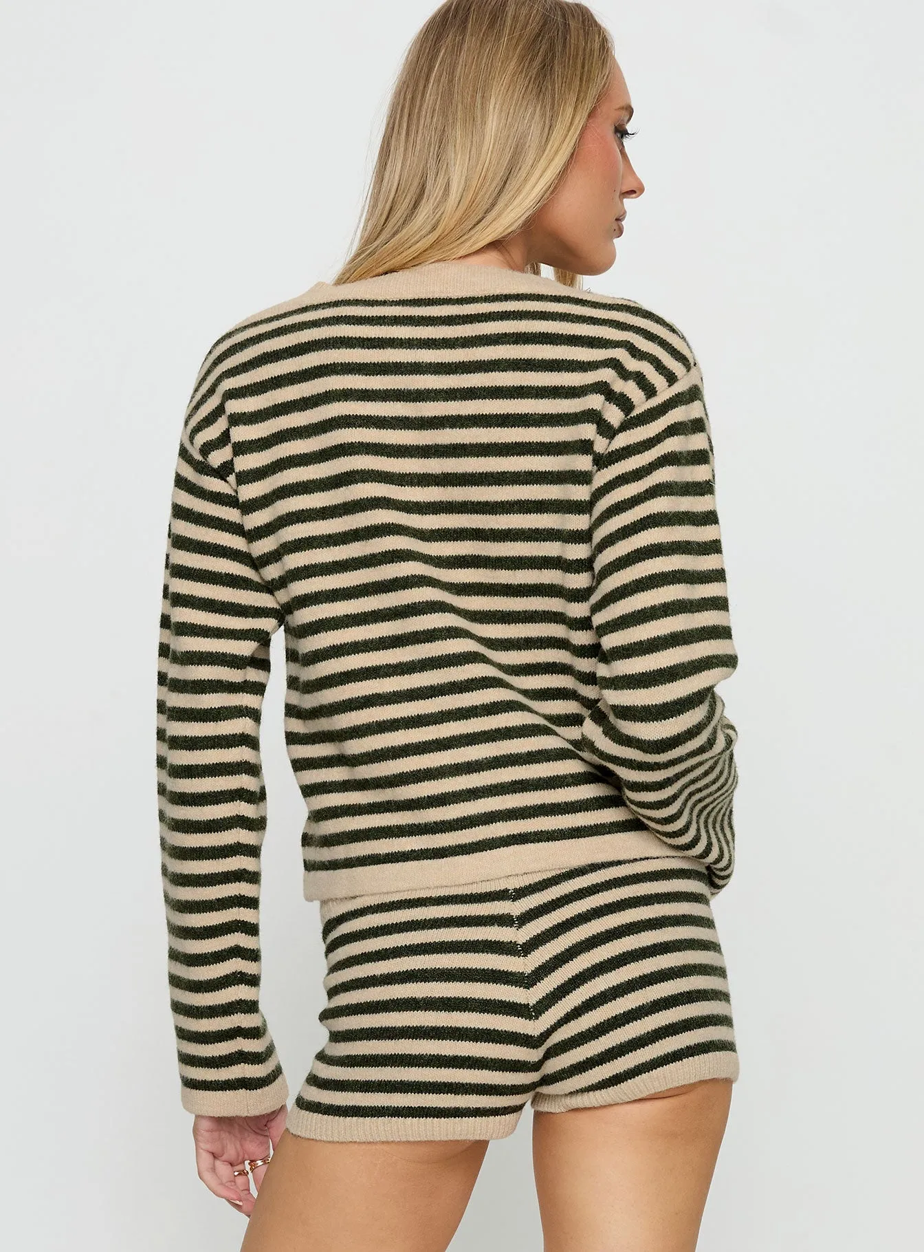 Kollens Knit Cardigan Beige Multi sold by Princess Polly product image thumbnail 5