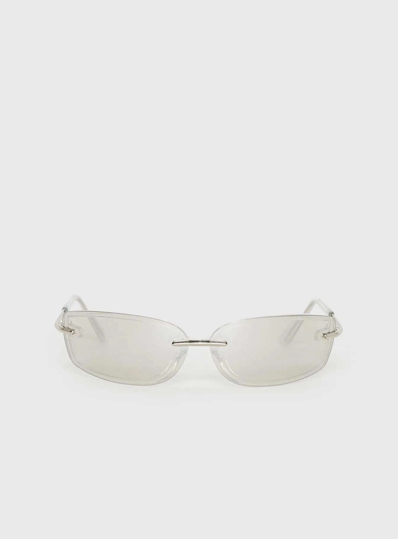 Jaimee Sunglasses Silver sold by Princess Polly product image thumbnail 2