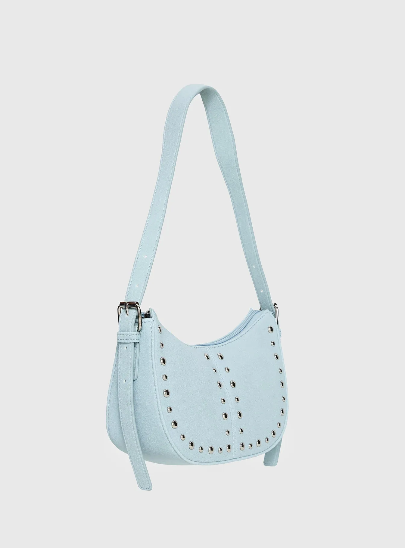 Bright Lights Studded Shoulder Bag Blue sold by Princess Polly product image thumbnail 3