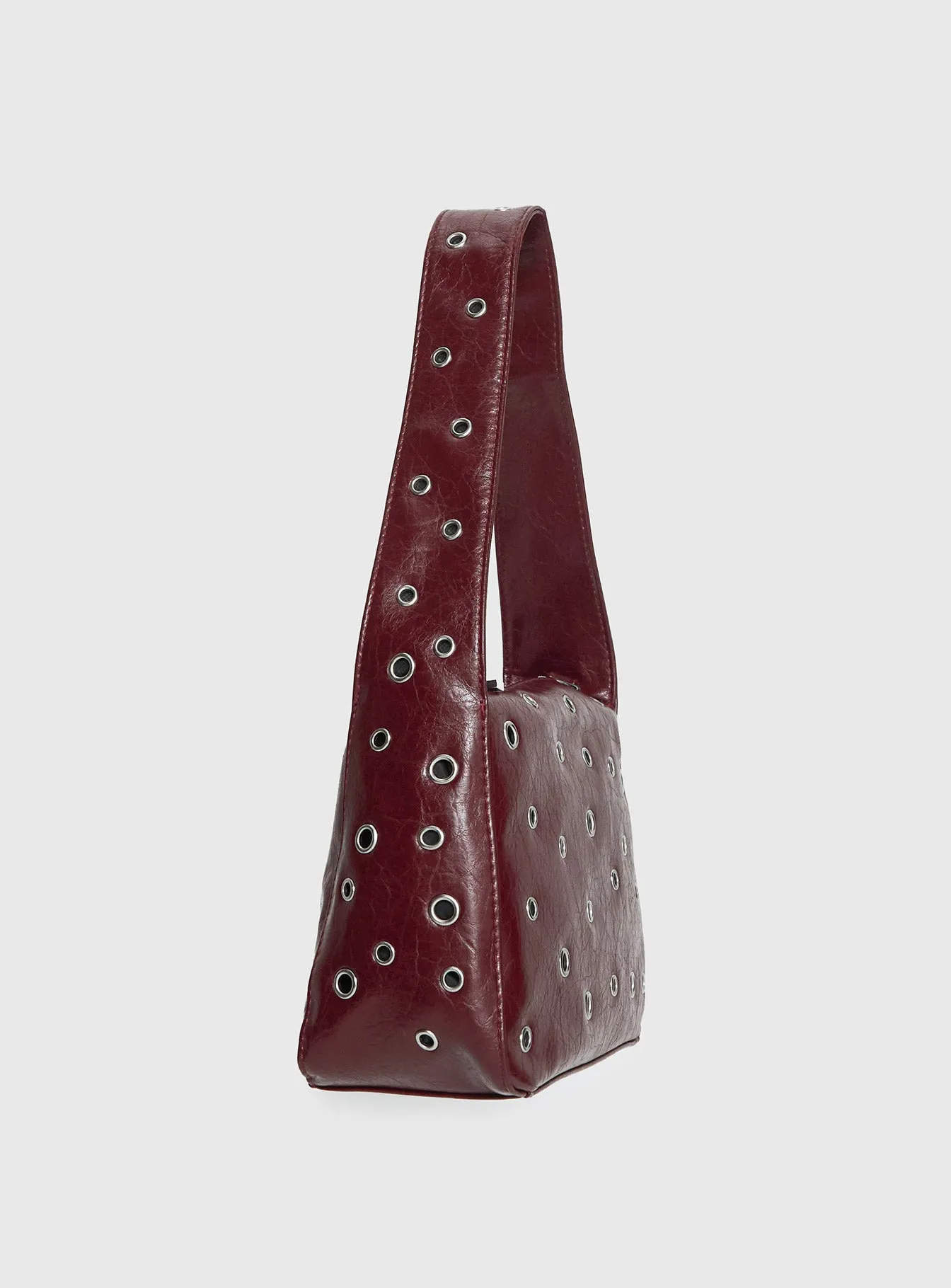 Dream Came True Eyelet Shoulder Bag Cherry sold by Princess Polly product image thumbnail 3