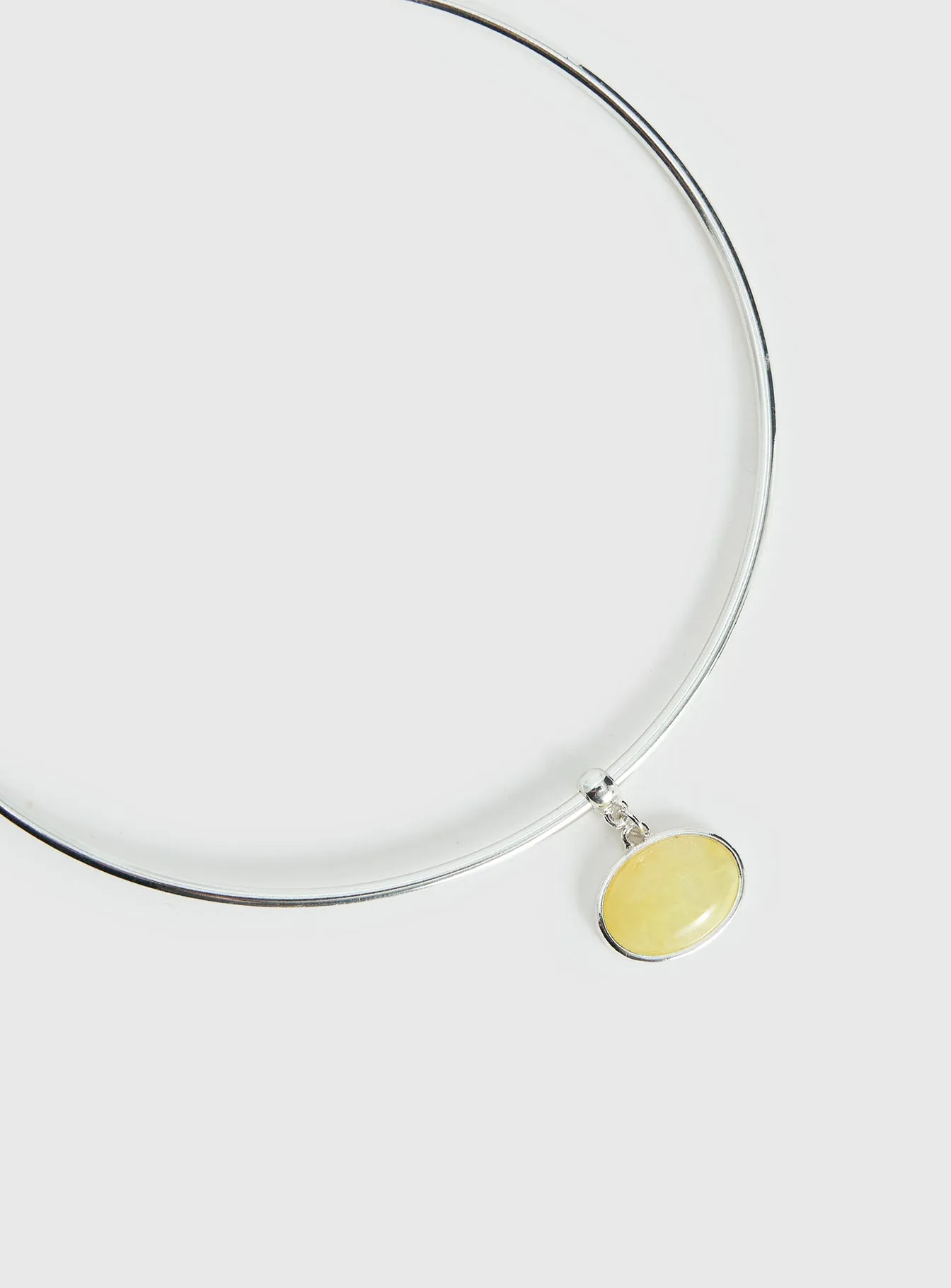 Vanita Necklace Silver / Yellow sold by Princess Polly product image thumbnail 3