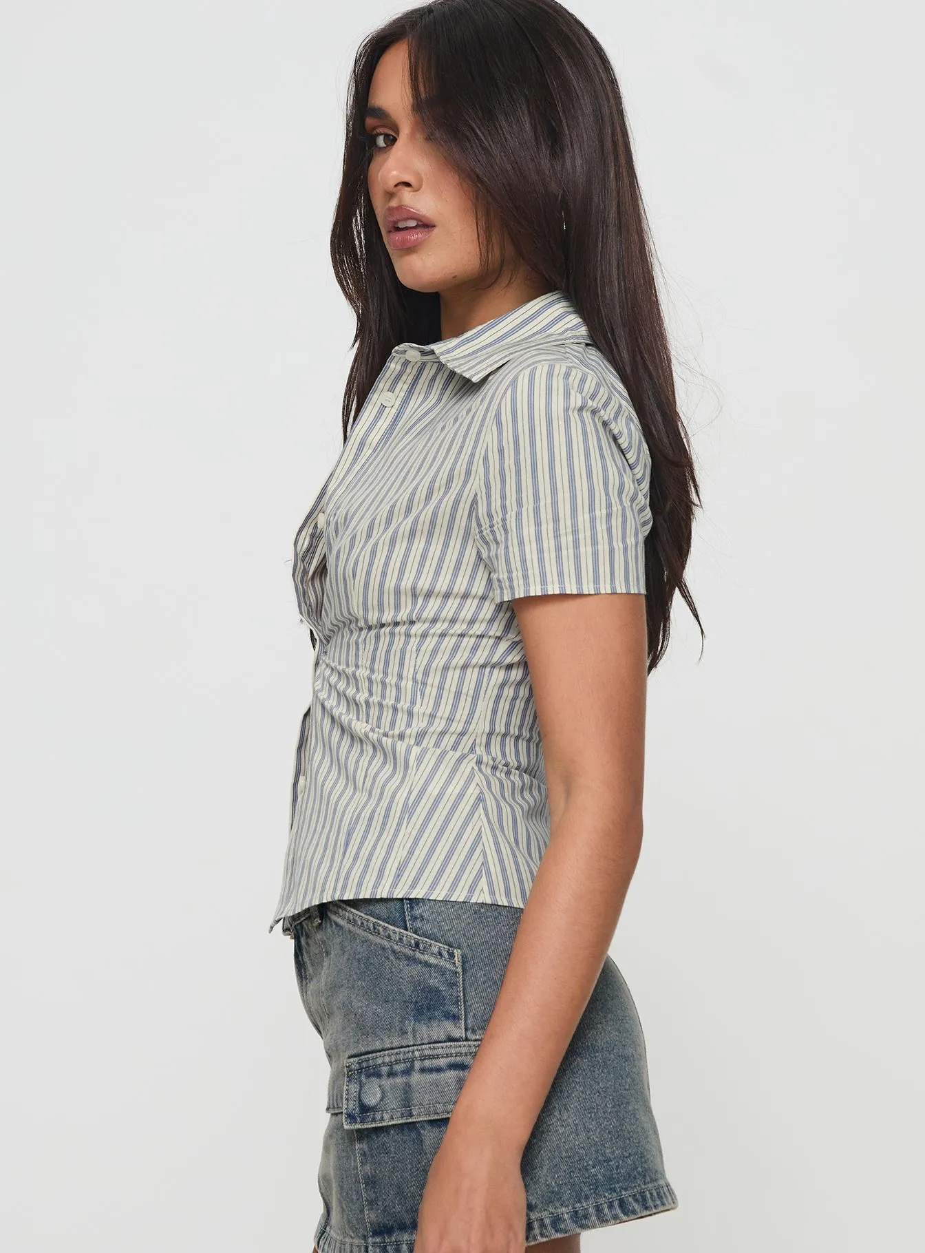 Peppy Shirt Stripe sold by Princess Polly product image thumbnail 4
