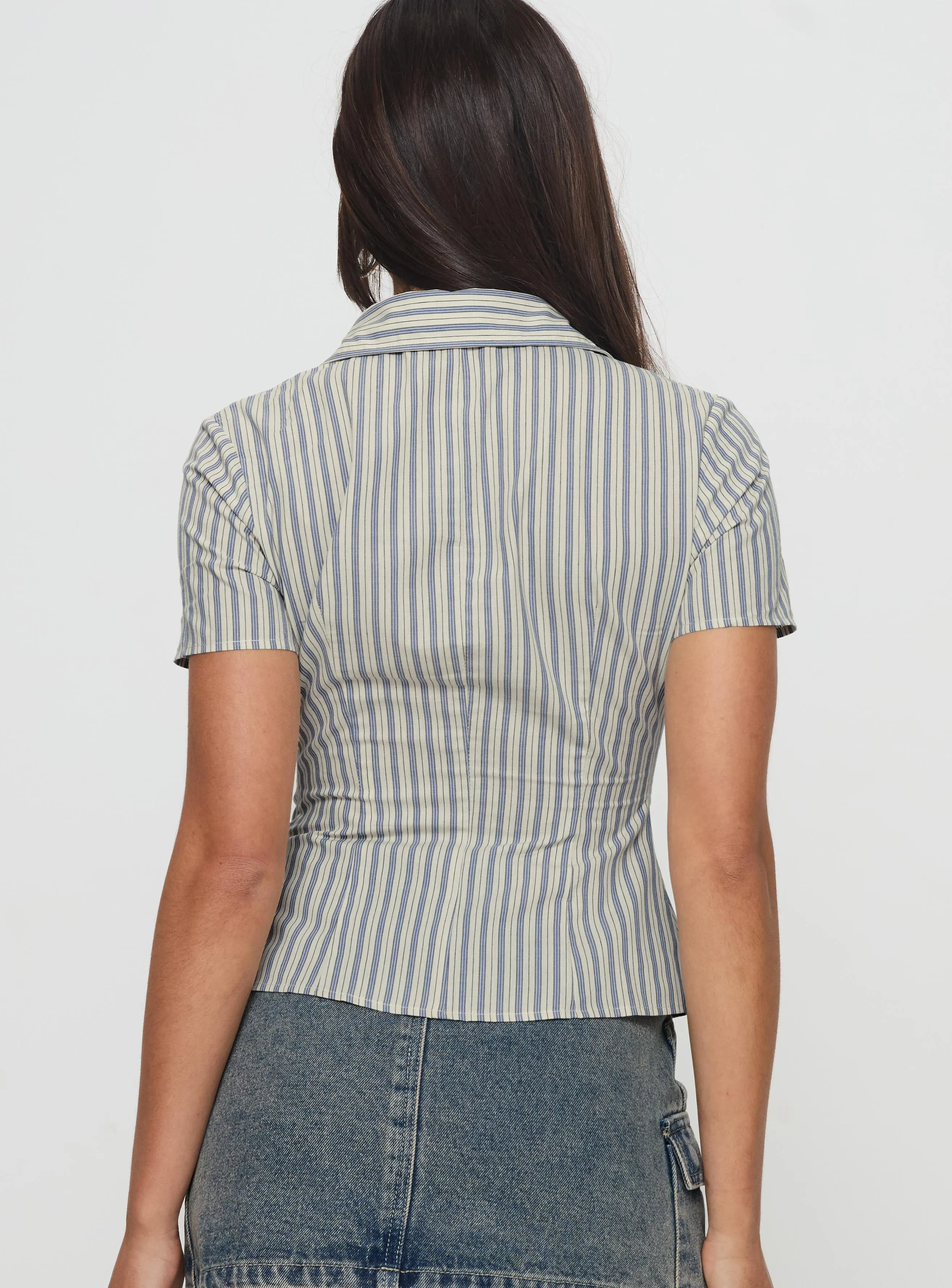 Peppy Shirt Stripe sold by Princess Polly product image thumbnail 5