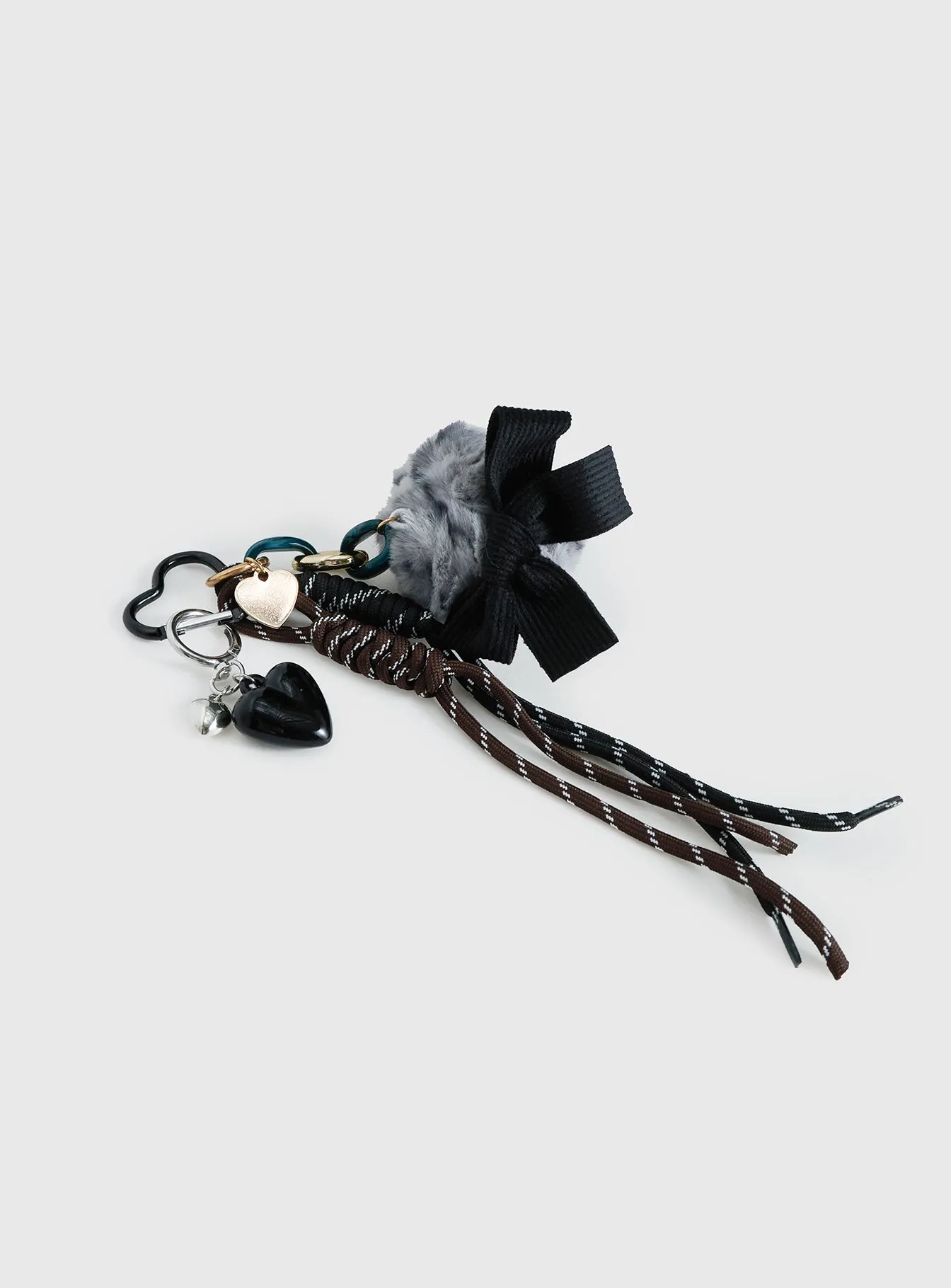 Young Hearts Keychain Multi sold by Princess Polly product image thumbnail 3