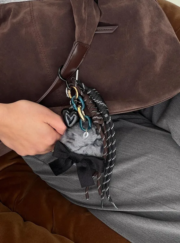 Young Hearts Keychain Multi sold by Princess Polly