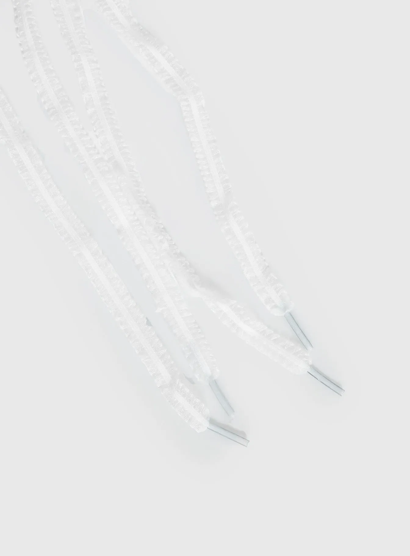 Fateful Lace Shoelaces White sold by Princess Polly product image thumbnail 3