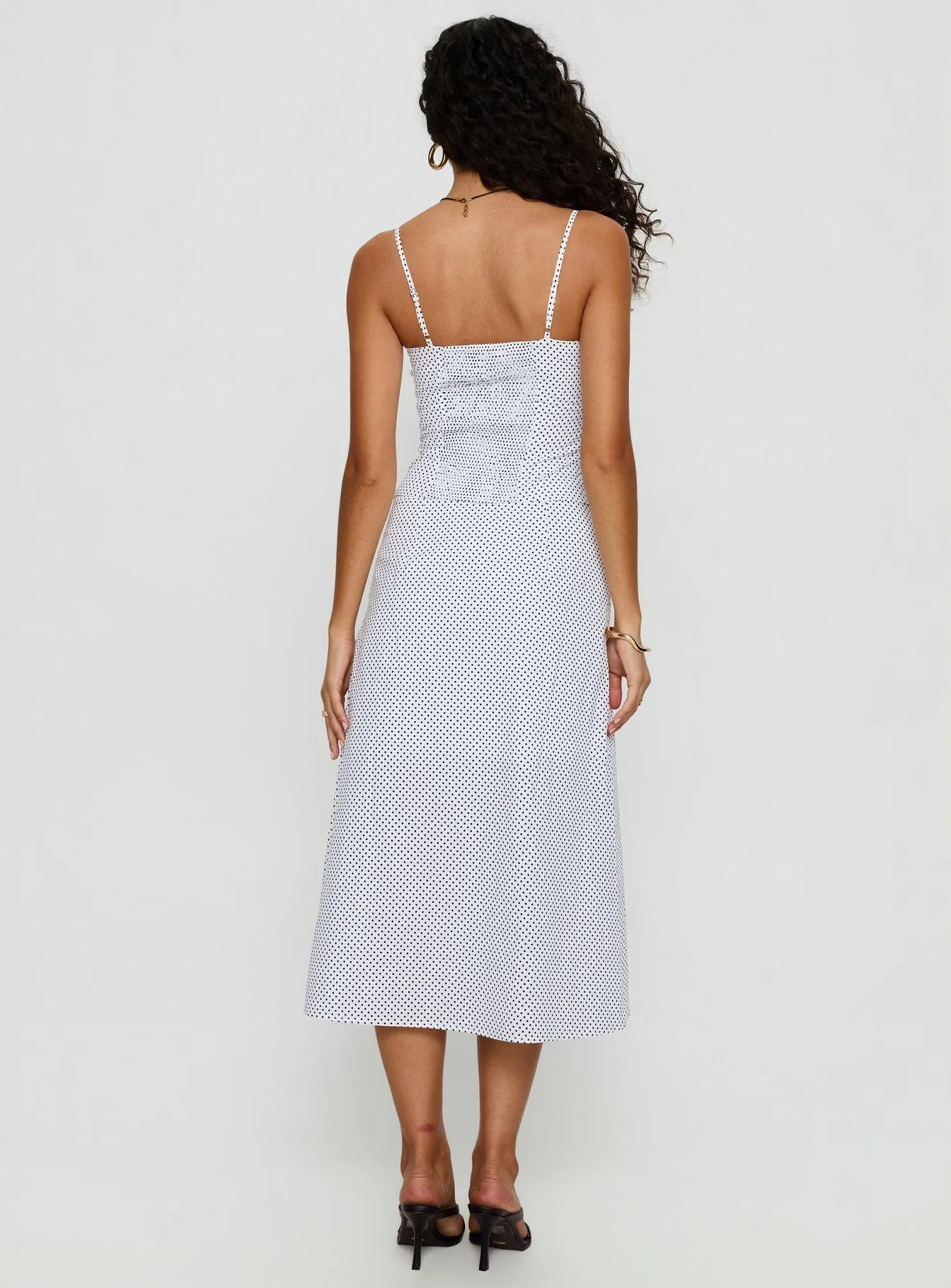 Shining Mirrors Set White / Black Polka sold by Princess Polly product image thumbnail 5