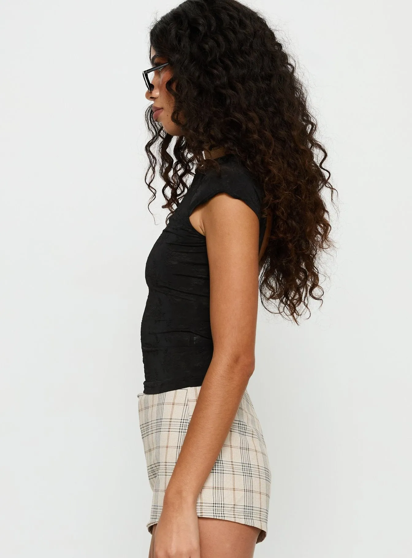 Avena Backless Top Black sold by Princess Polly product image thumbnail 4