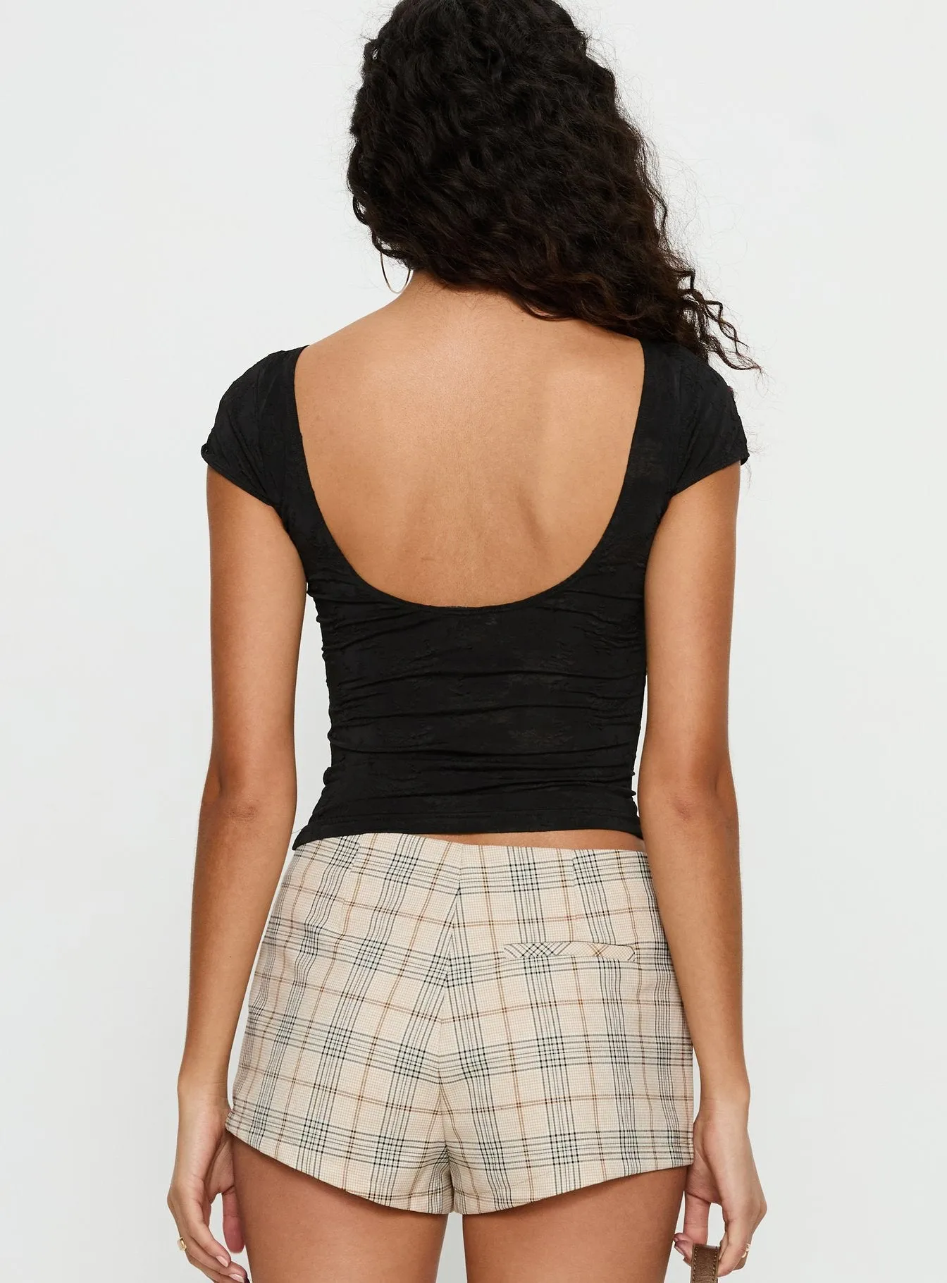 Avena Backless Top Black sold by Princess Polly product image thumbnail 5