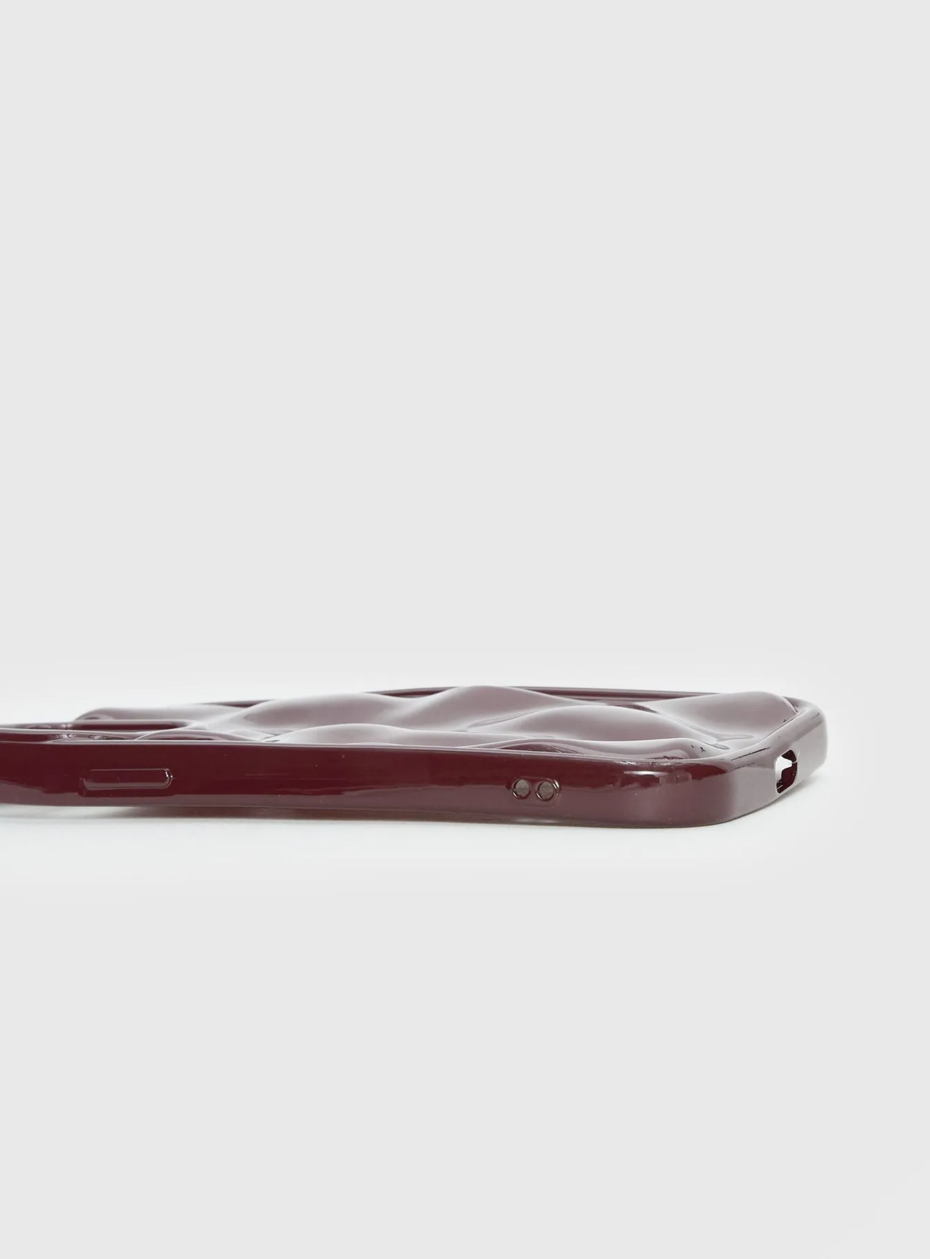 Clued In iPhone Case Burgundy sold by Princess Polly product image thumbnail 2