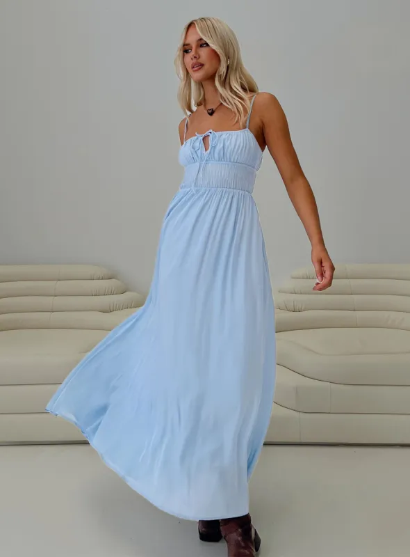 Jersie Maxi Dress Blue sold by Princess Polly
