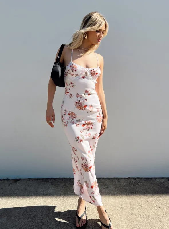 Amos Maxi Dress Pink Multi sold by Princess Polly