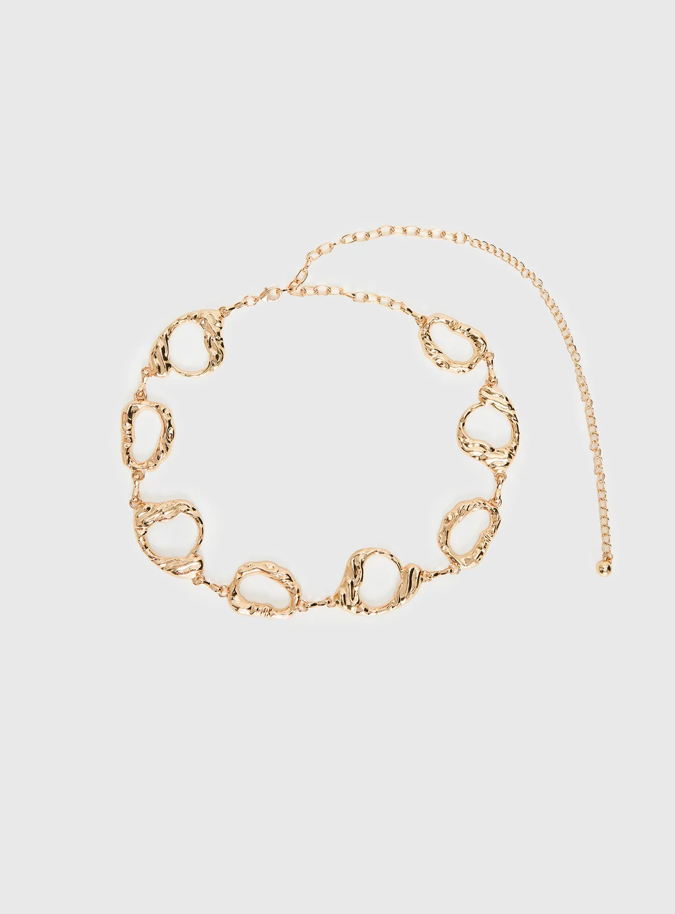 Yasma Chain Belt Gold sold by Princess Polly product image thumbnail 2