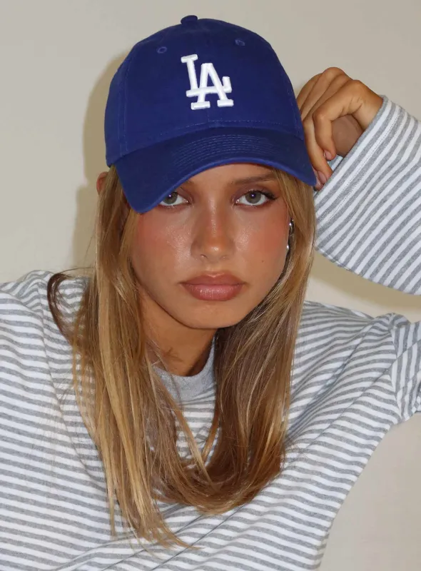 Los Angeles Dodgers 9twenty Hat Dark Blue sold by Princess Polly
