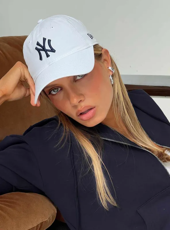 New York Yankees 9twenty Hat White sold by Princess Polly