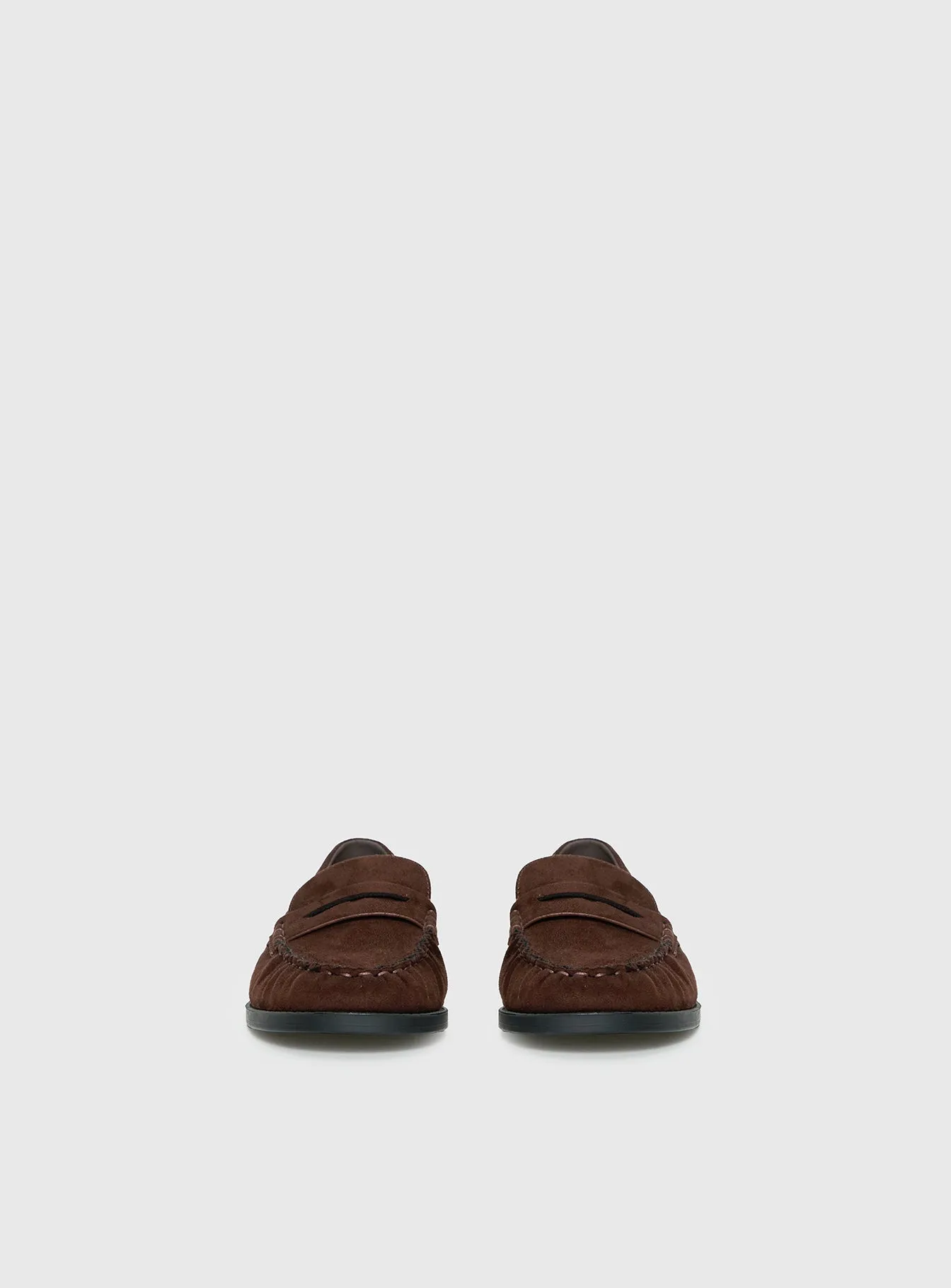 Therapy Albert Faux Suede Loafers Brown sold by Princess Polly product image thumbnail 4