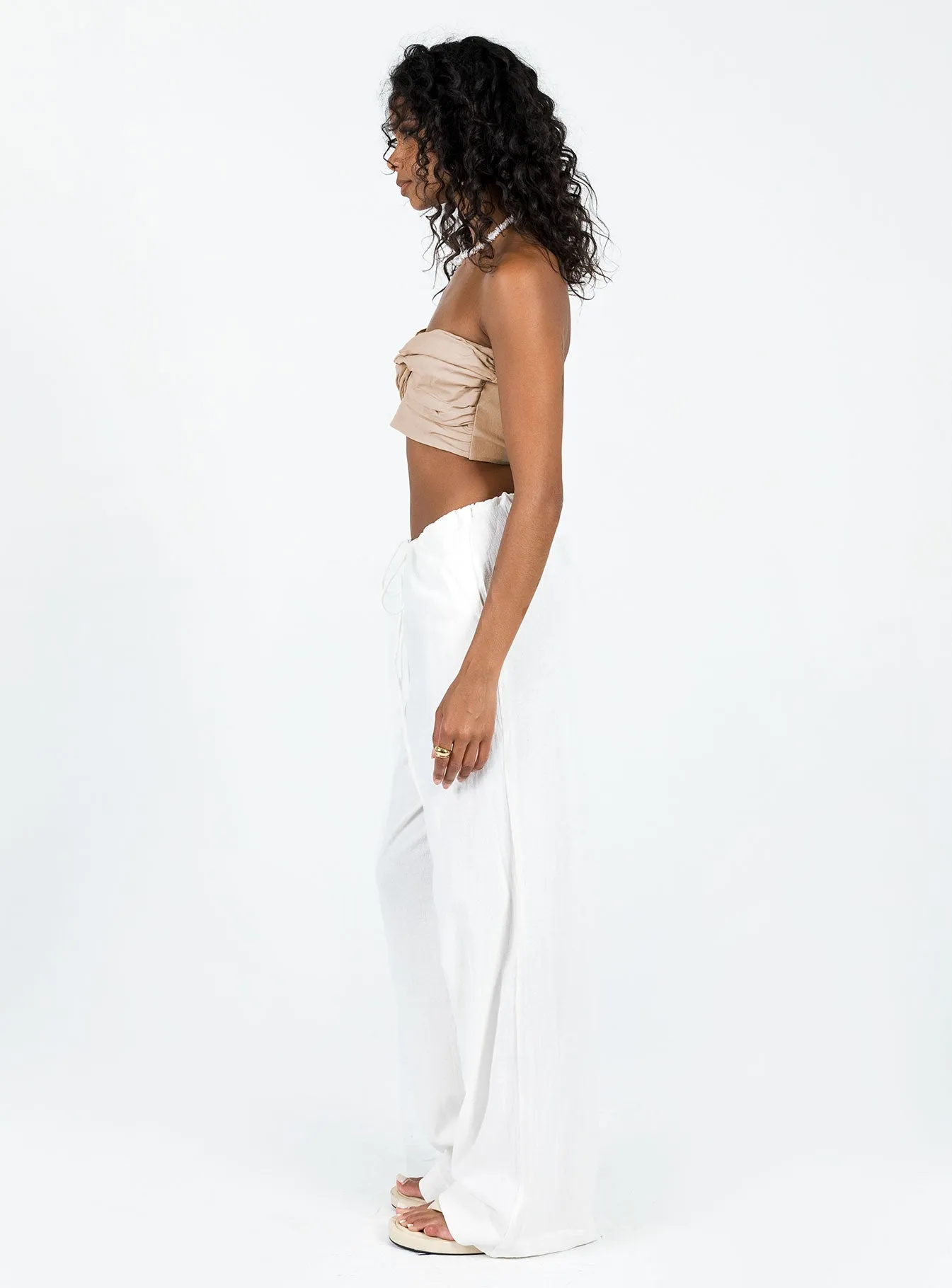 Morland Pants White sold by Princess Polly product image thumbnail 5